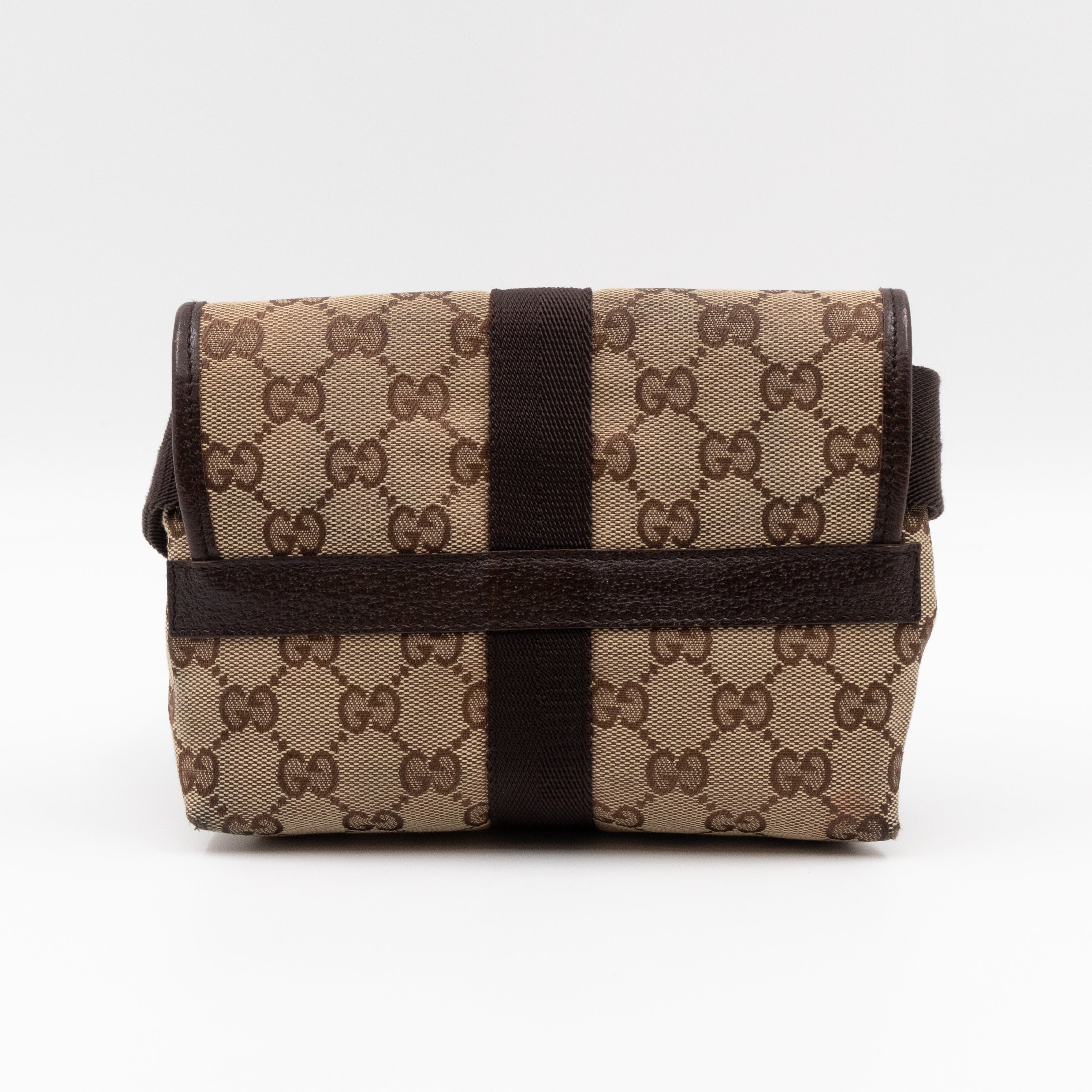 Waist Bag GG Canvas Brown
