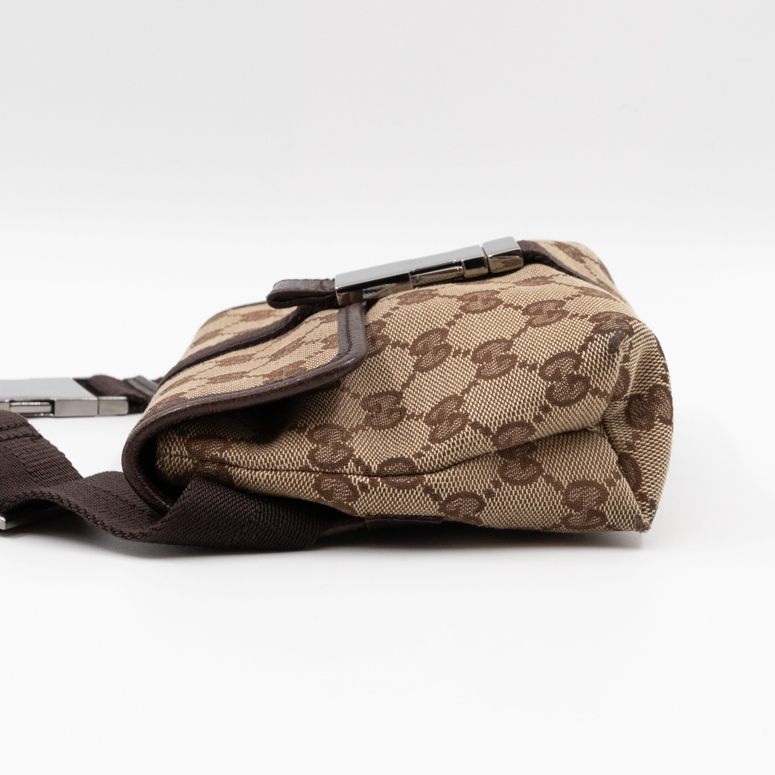 Waist Bag GG Canvas Brown