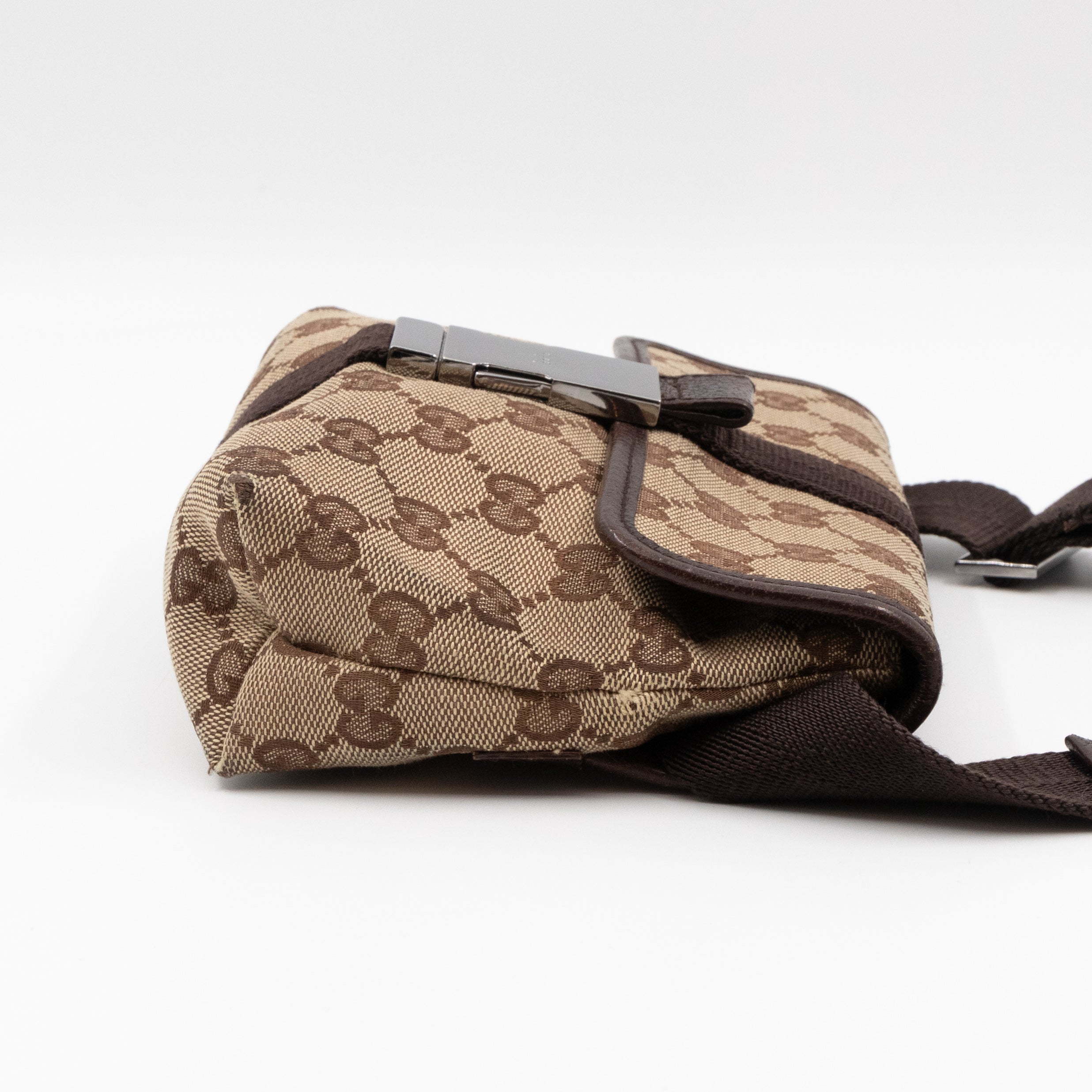 Waist Bag GG Canvas Brown