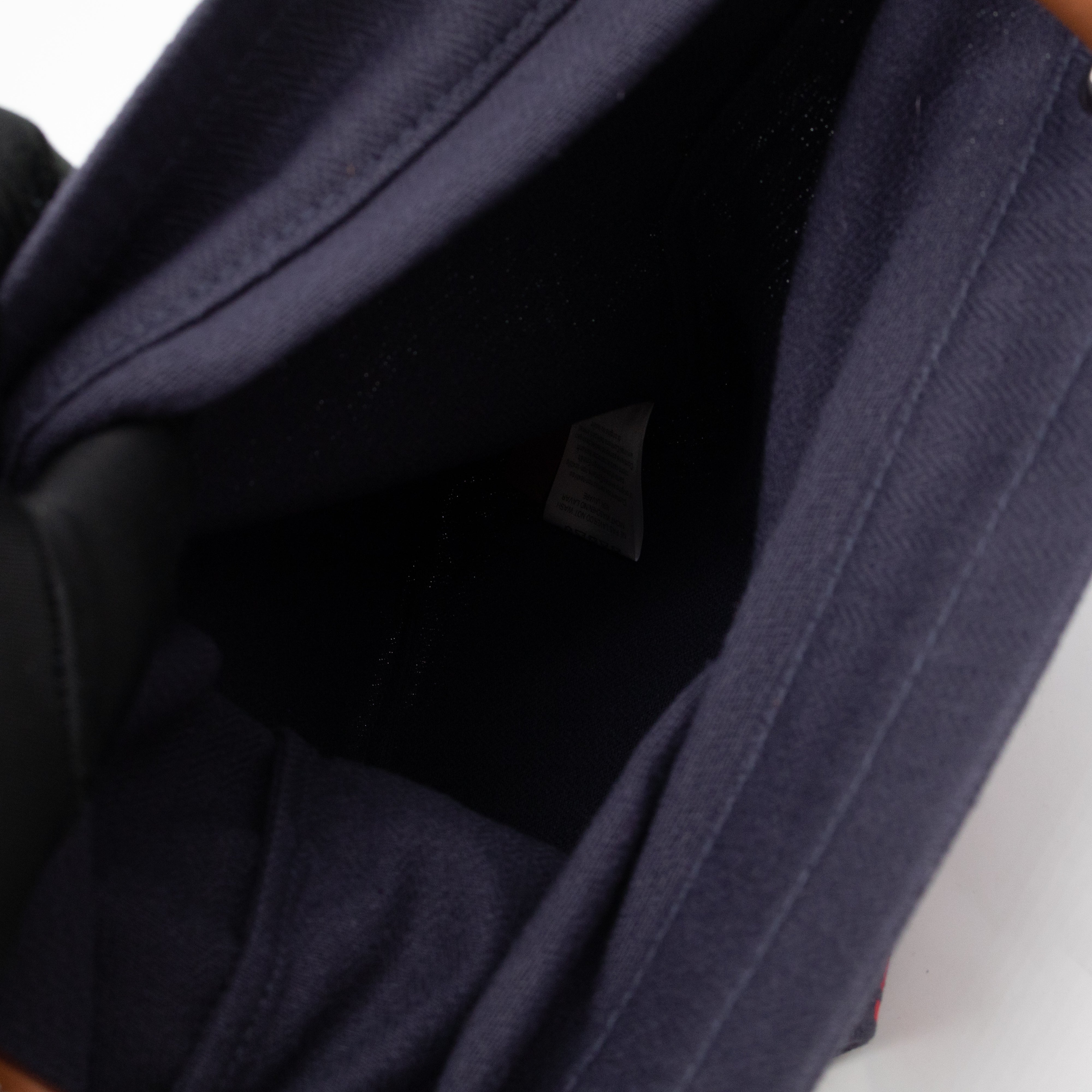 Aline Grooming Bag Bleu Indigo Canvas