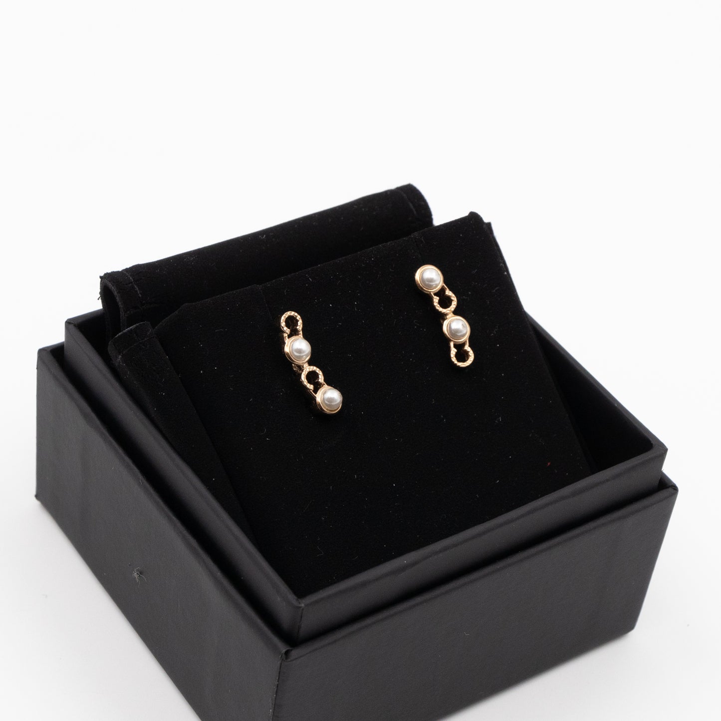 Coco Letters Pearl Earrings