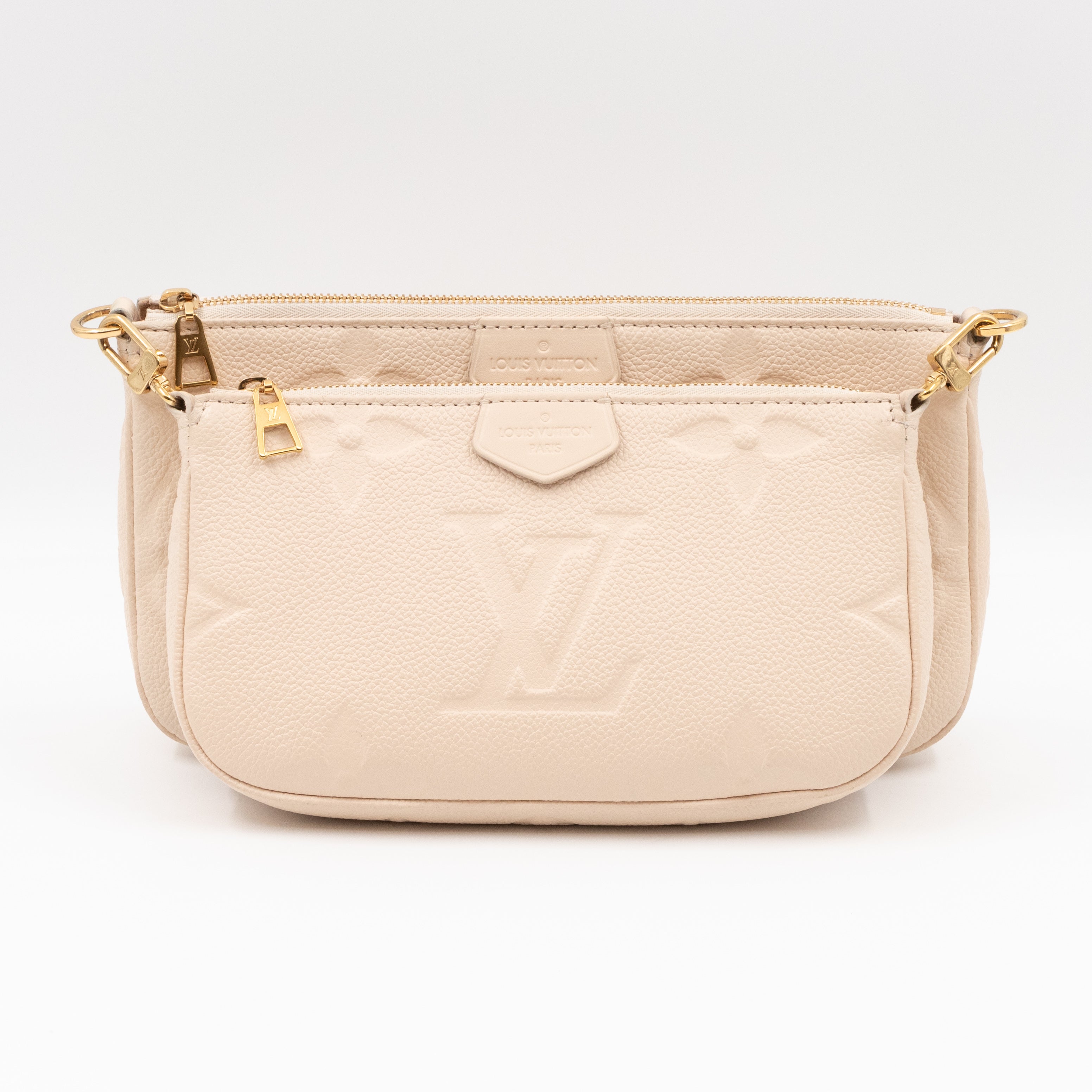 Multi Pochette Accessoires Monogram Empreinte Cream