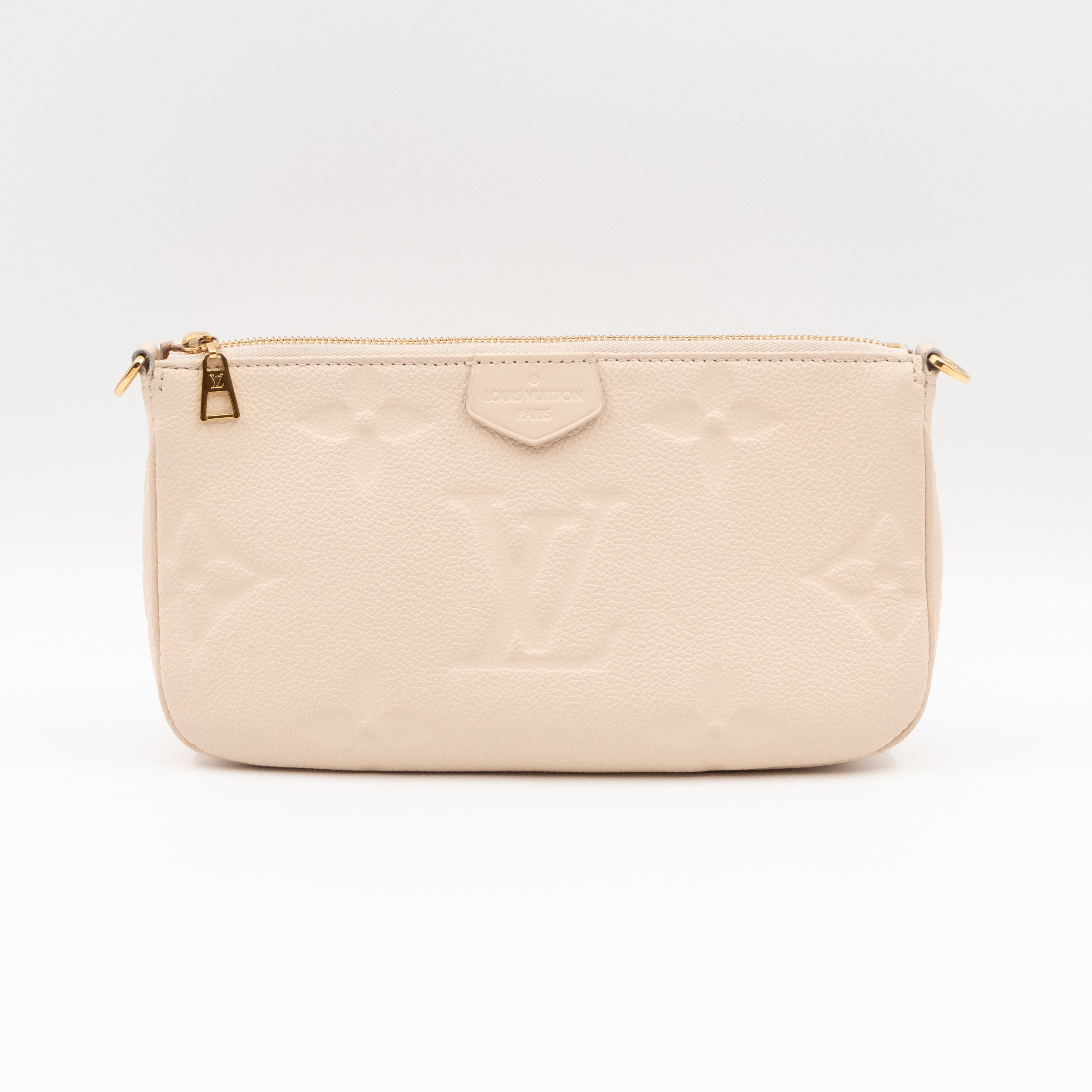 Multi Pochette Accessoires Monogram Empreinte Cream