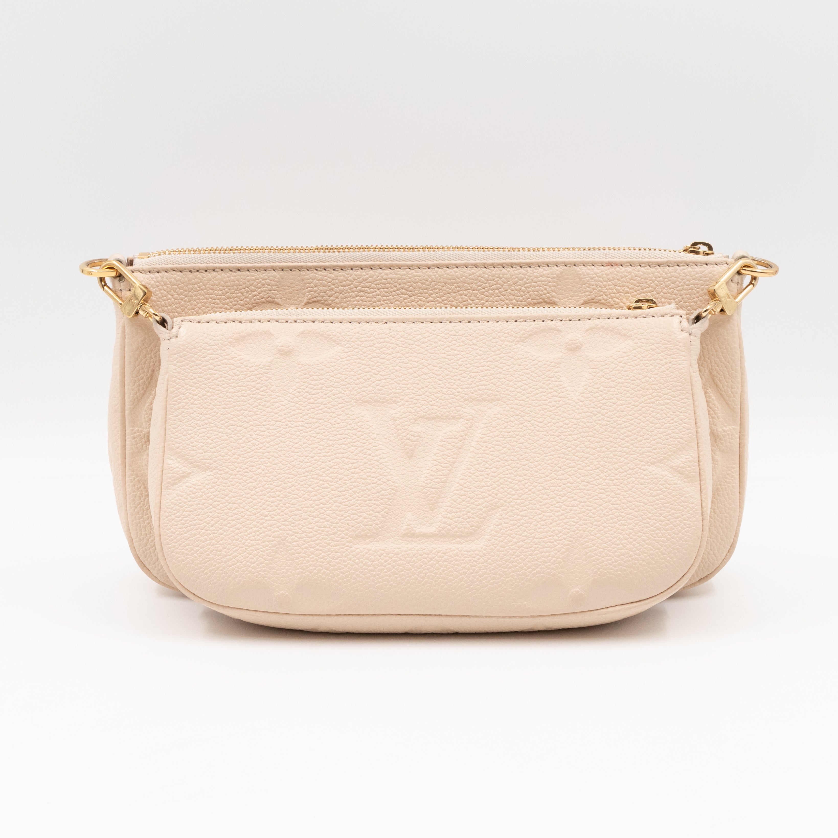 Multi Pochette Accessoires Monogram Empreinte Cream