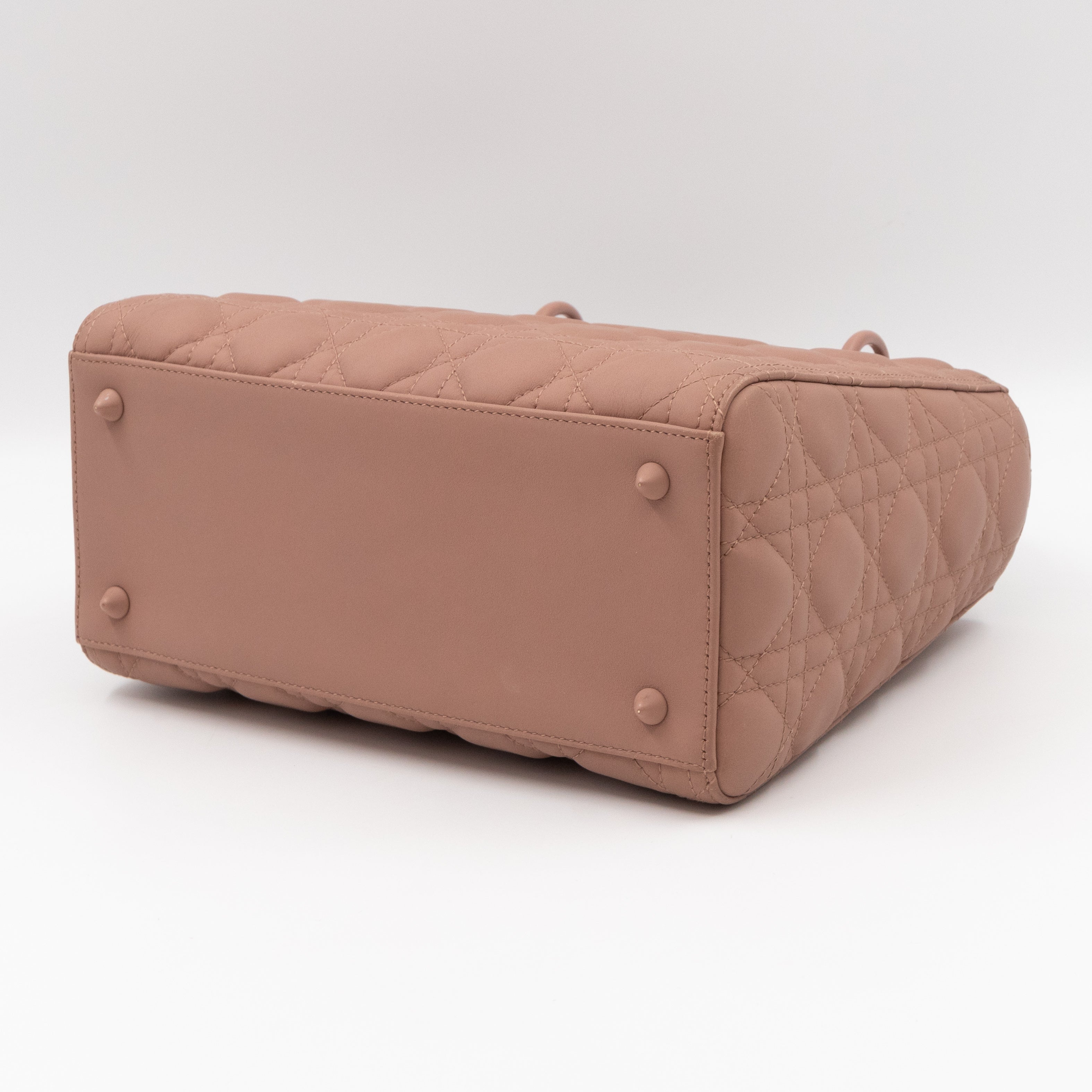 Lady Dior Medium Blush Ultramatte Leather