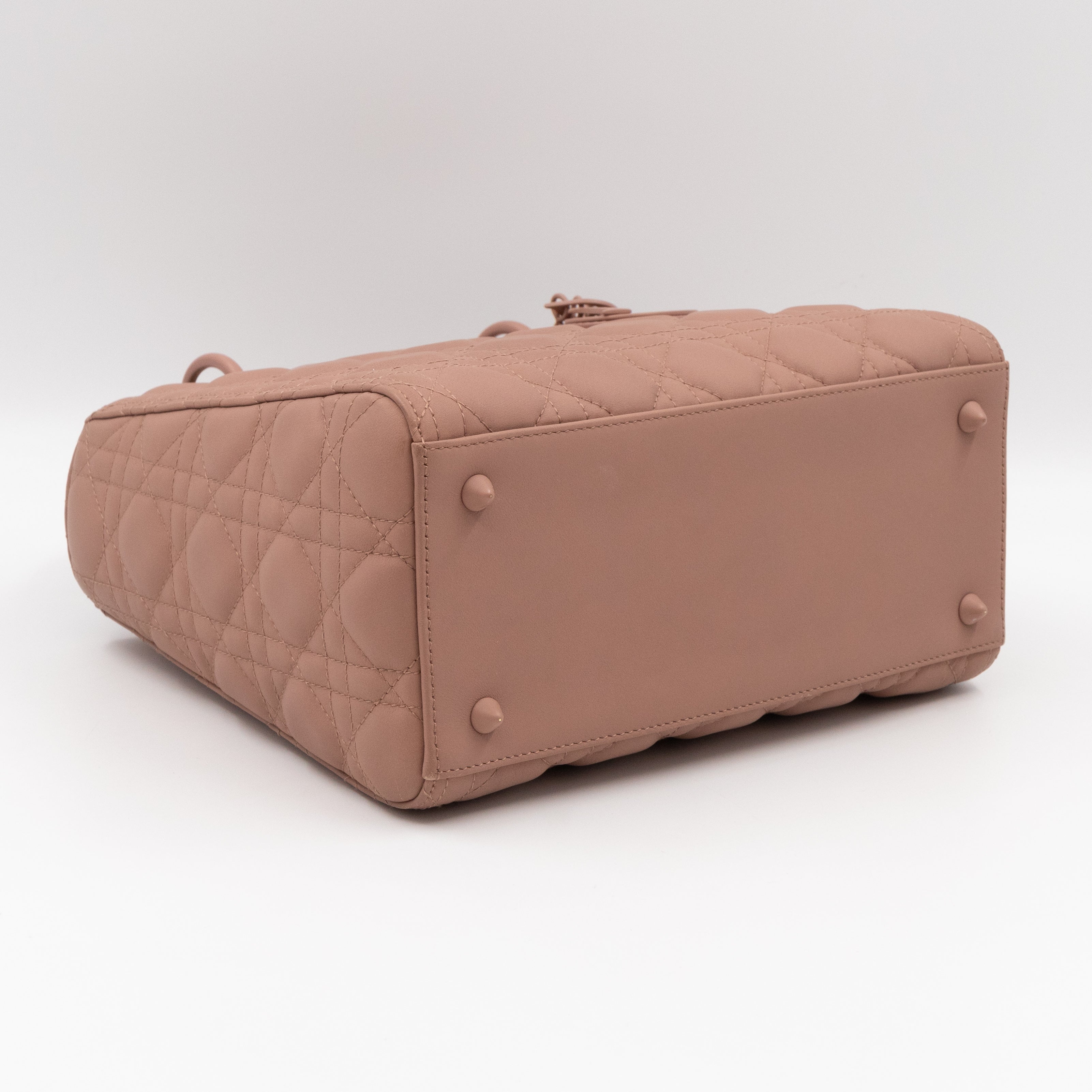 Lady Dior Medium Blush Ultramatte Leather