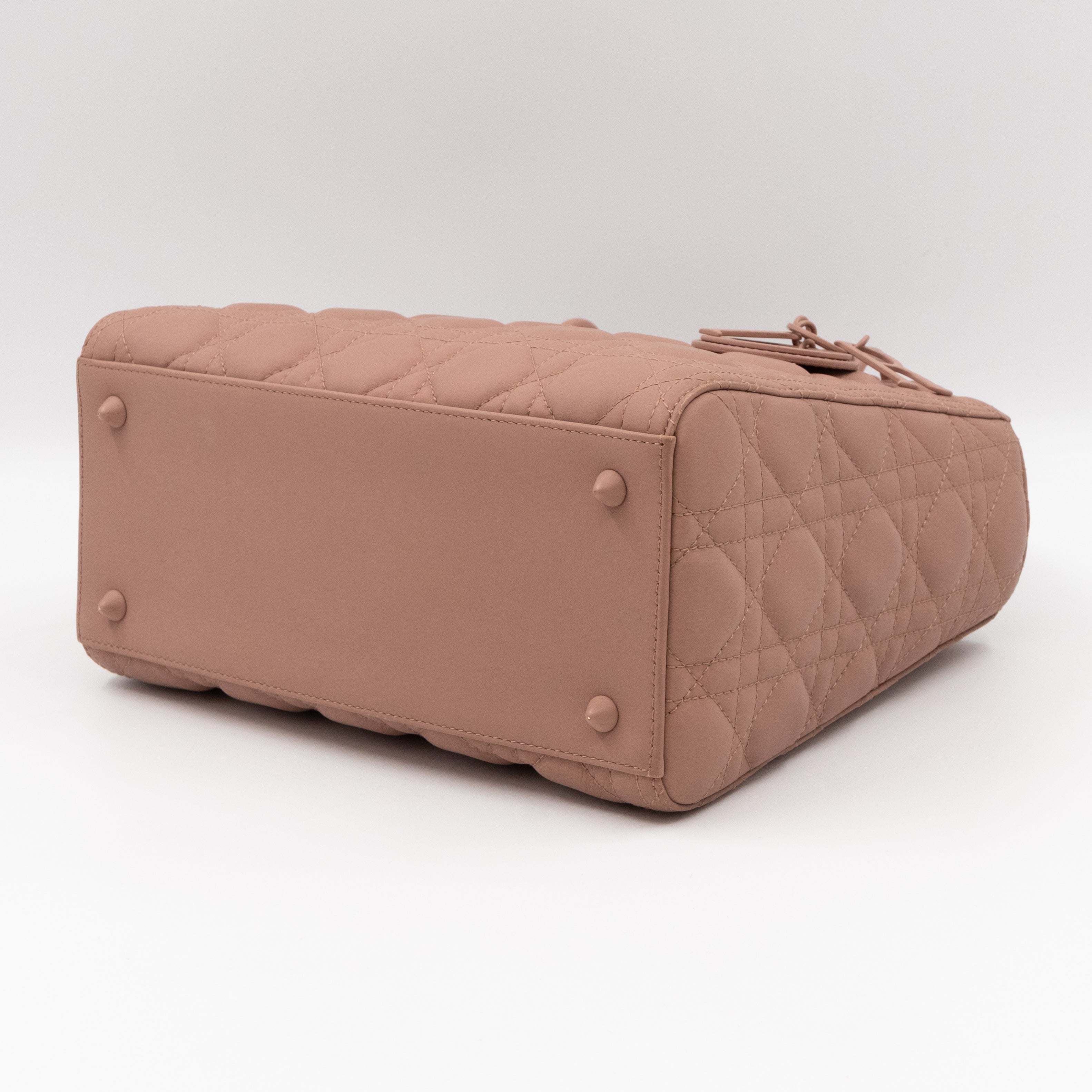 Lady Dior Medium Blush Ultramatte Leather