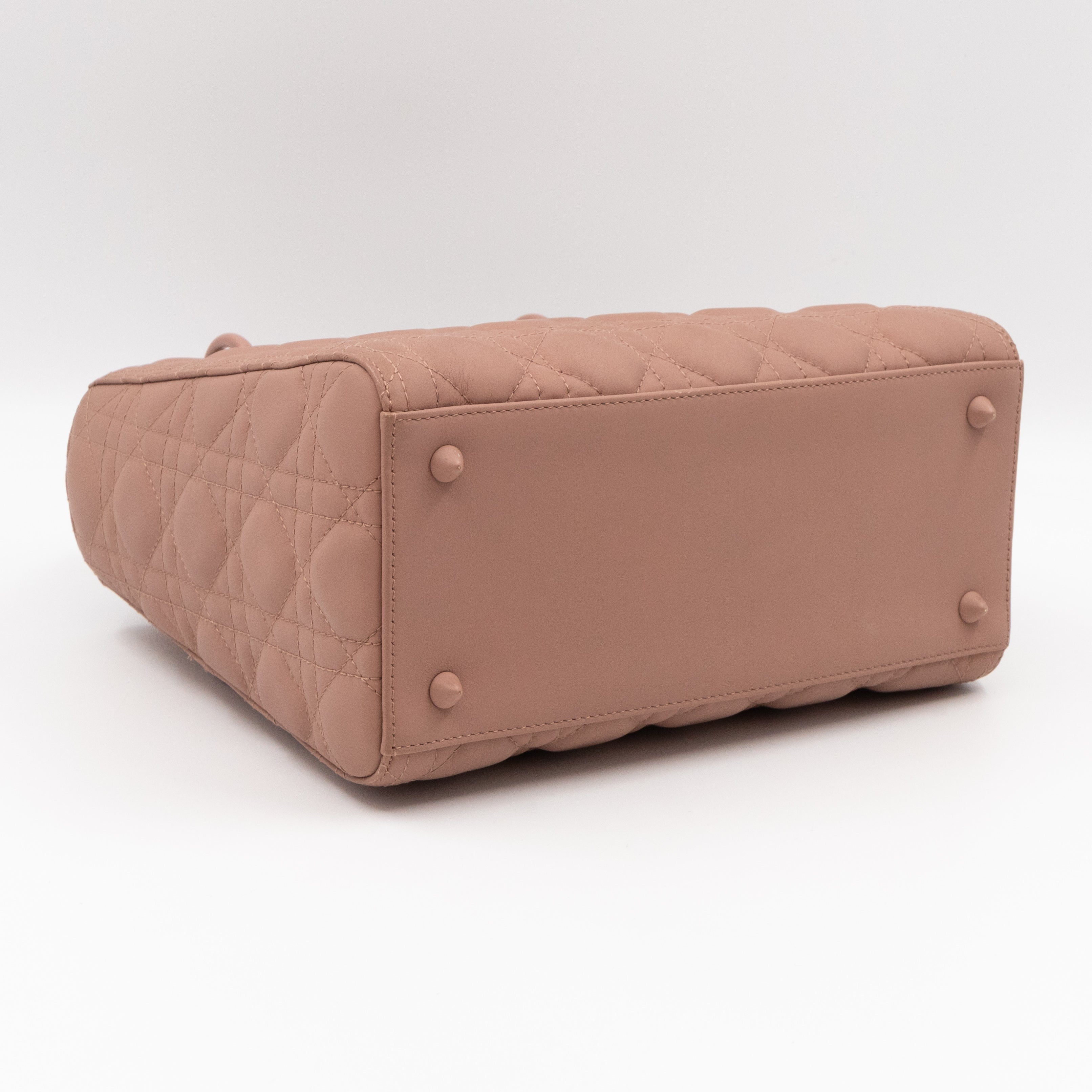 Lady Dior Medium Blush Ultramatte Leather