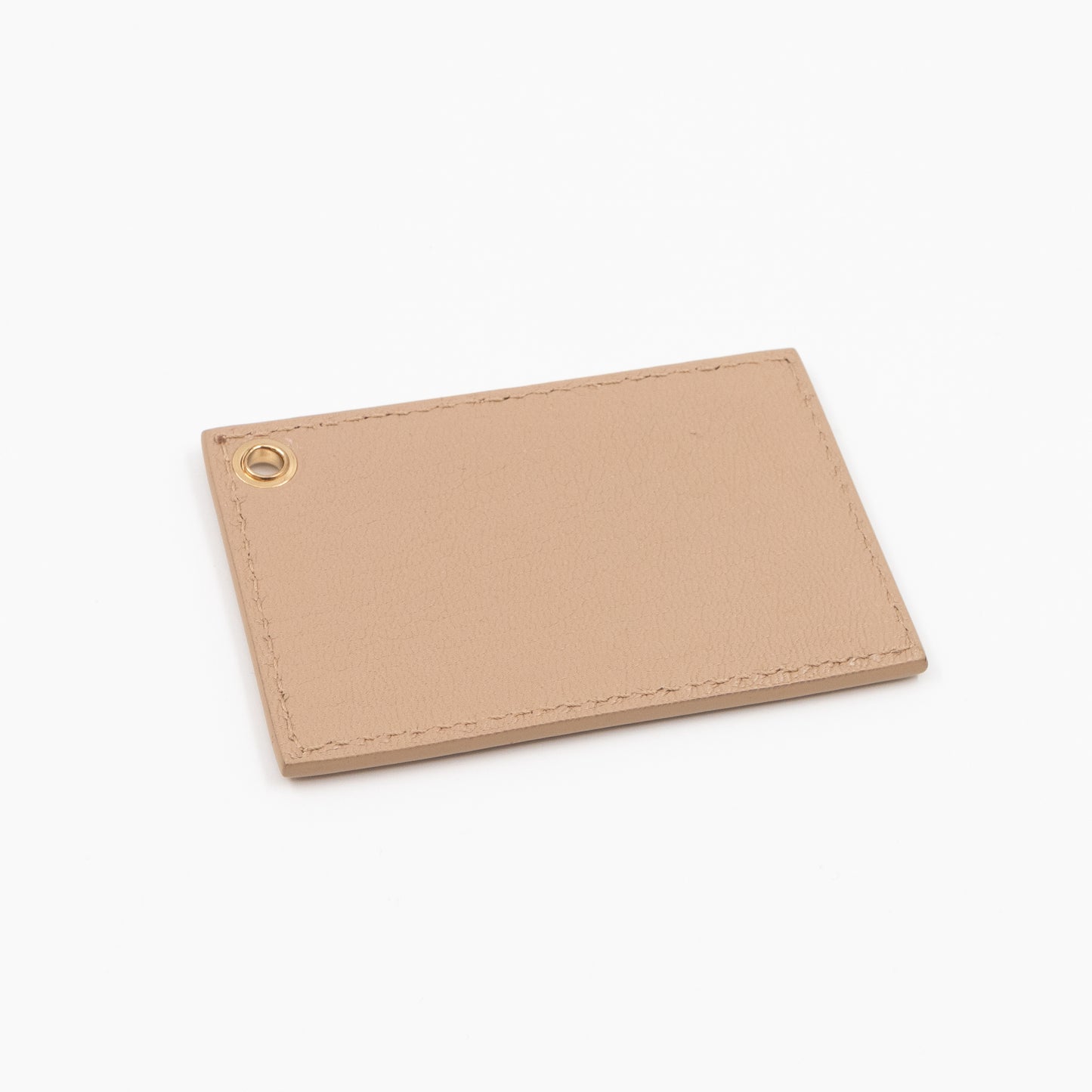 Classic City S Metallic Edge Beige Leather