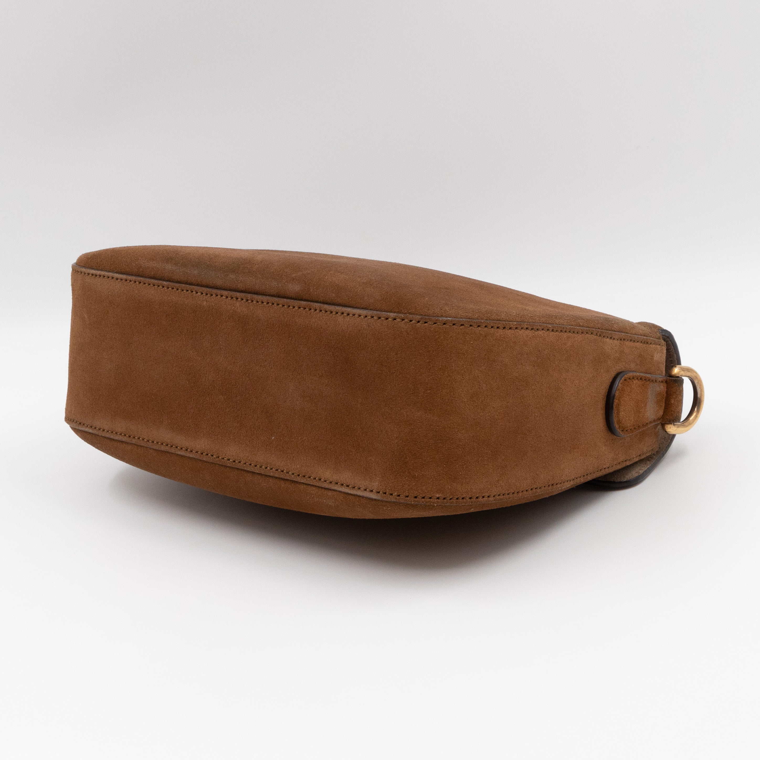 Lady Web Medium Brown Suede