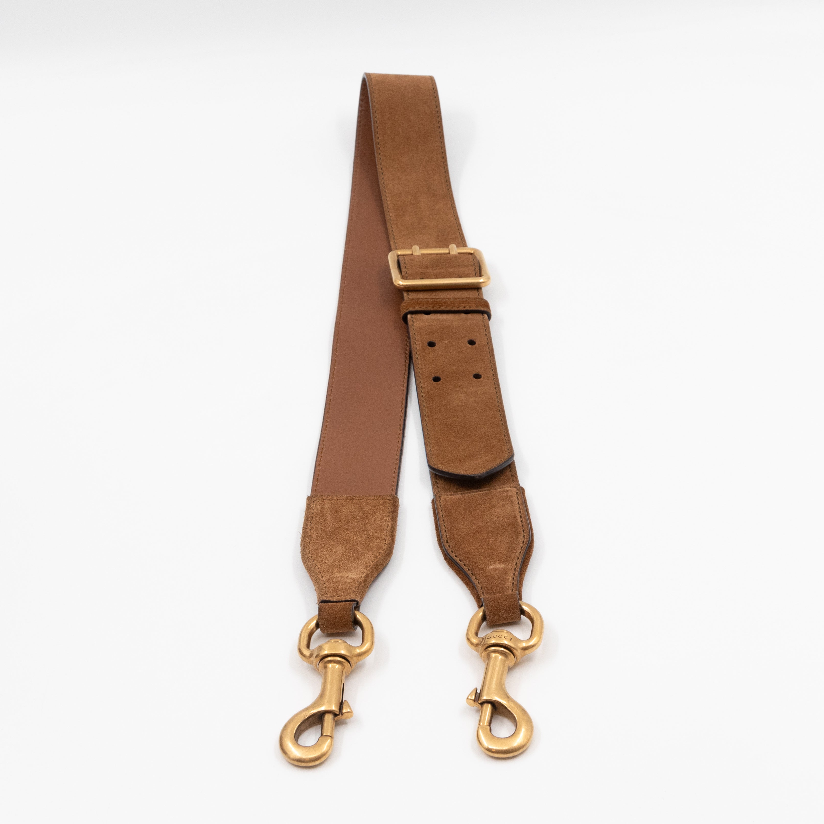 Lady Web Medium Brown Suede