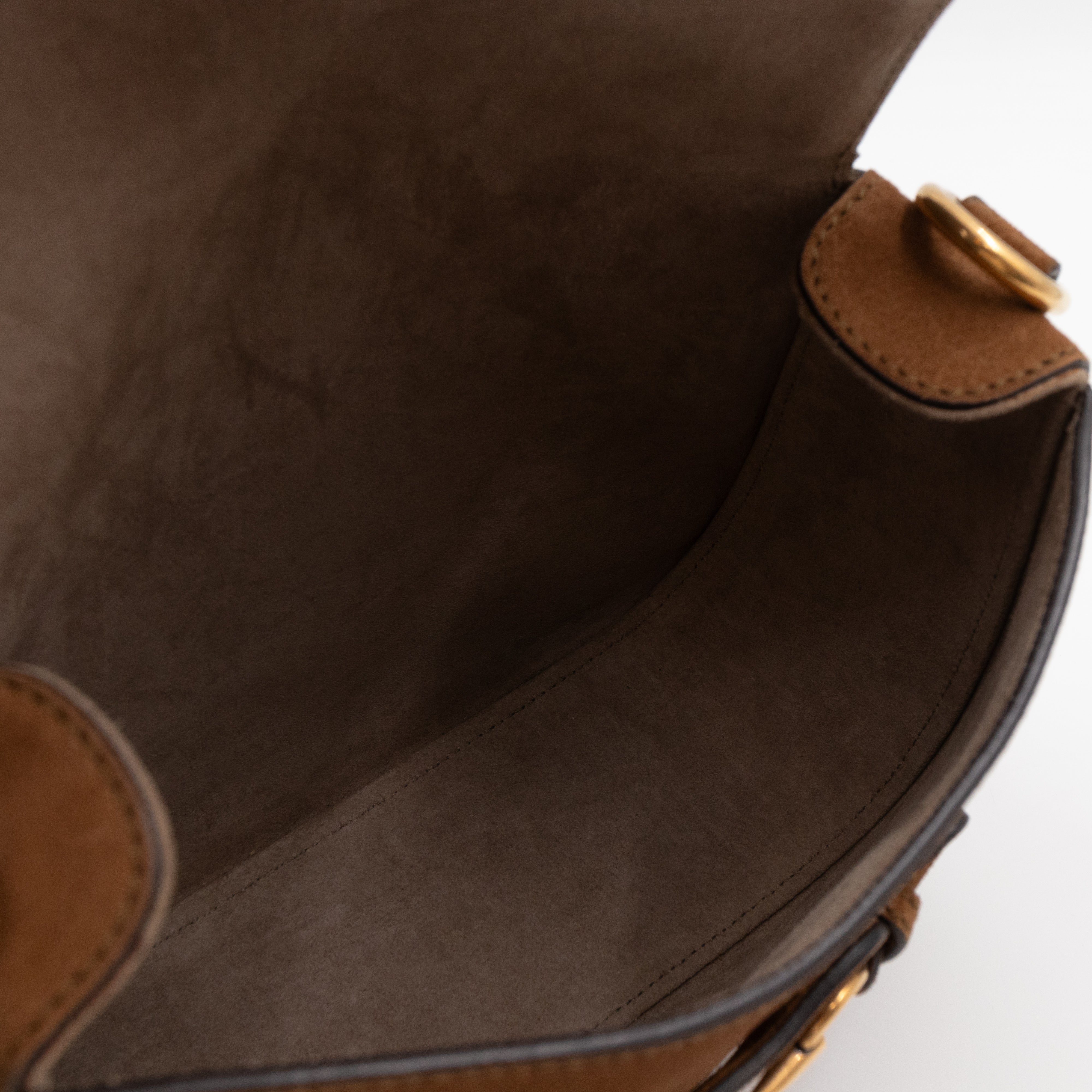 Lady Web Medium Brown Suede