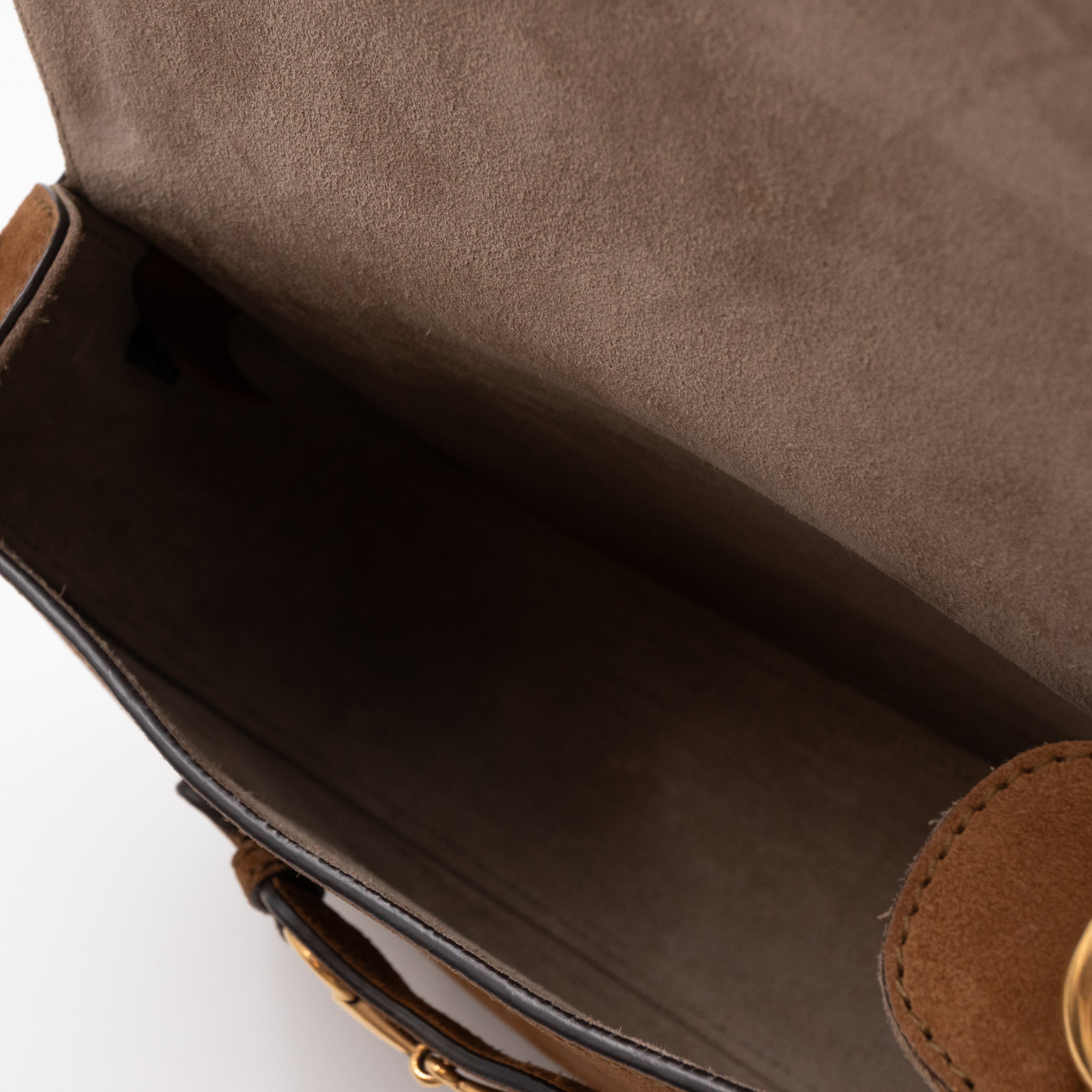 Lady Web Medium Brown Suede