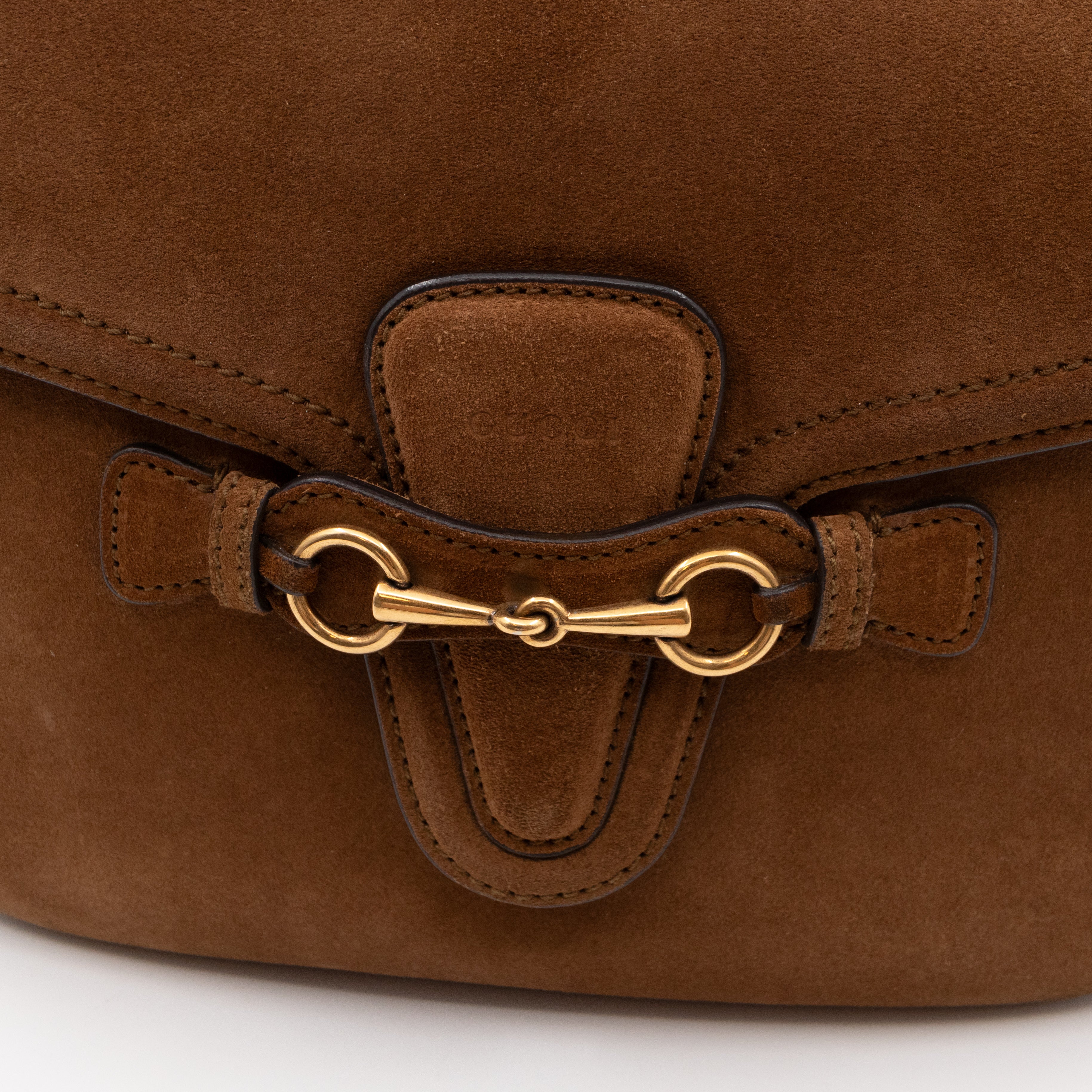 Lady Web Medium Brown Suede