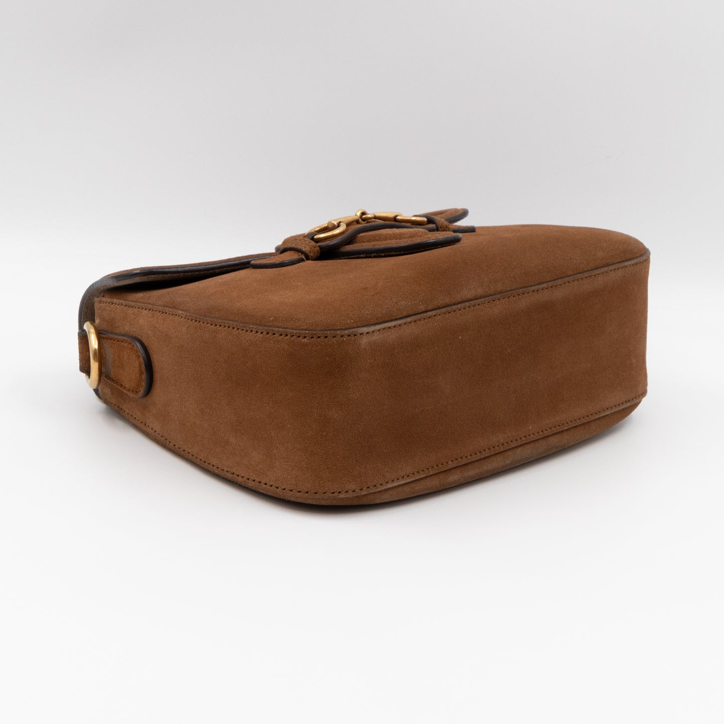Lady Web Medium Brown Suede