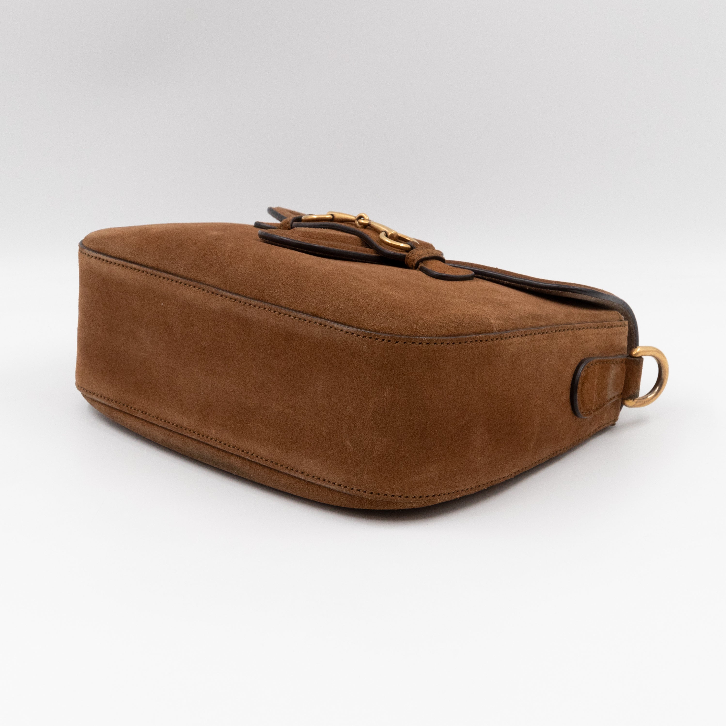 Lady Web Medium Brown Suede