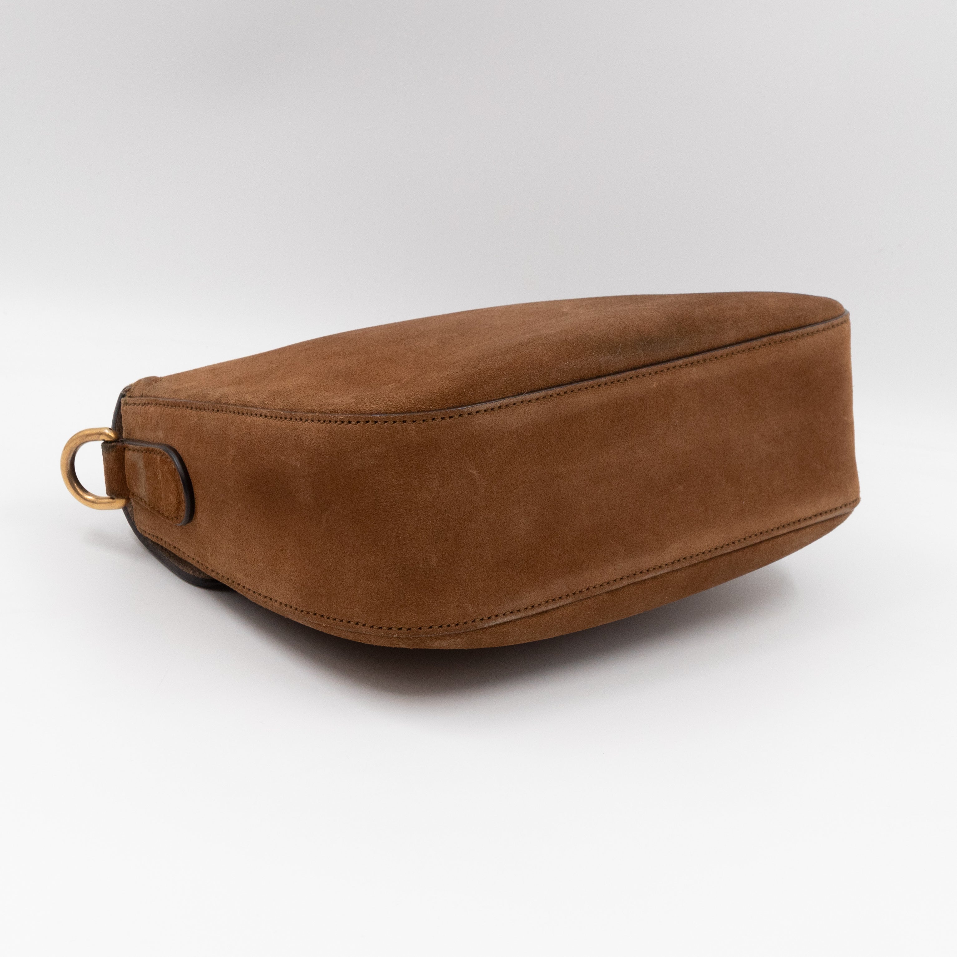 Lady Web Medium Brown Suede