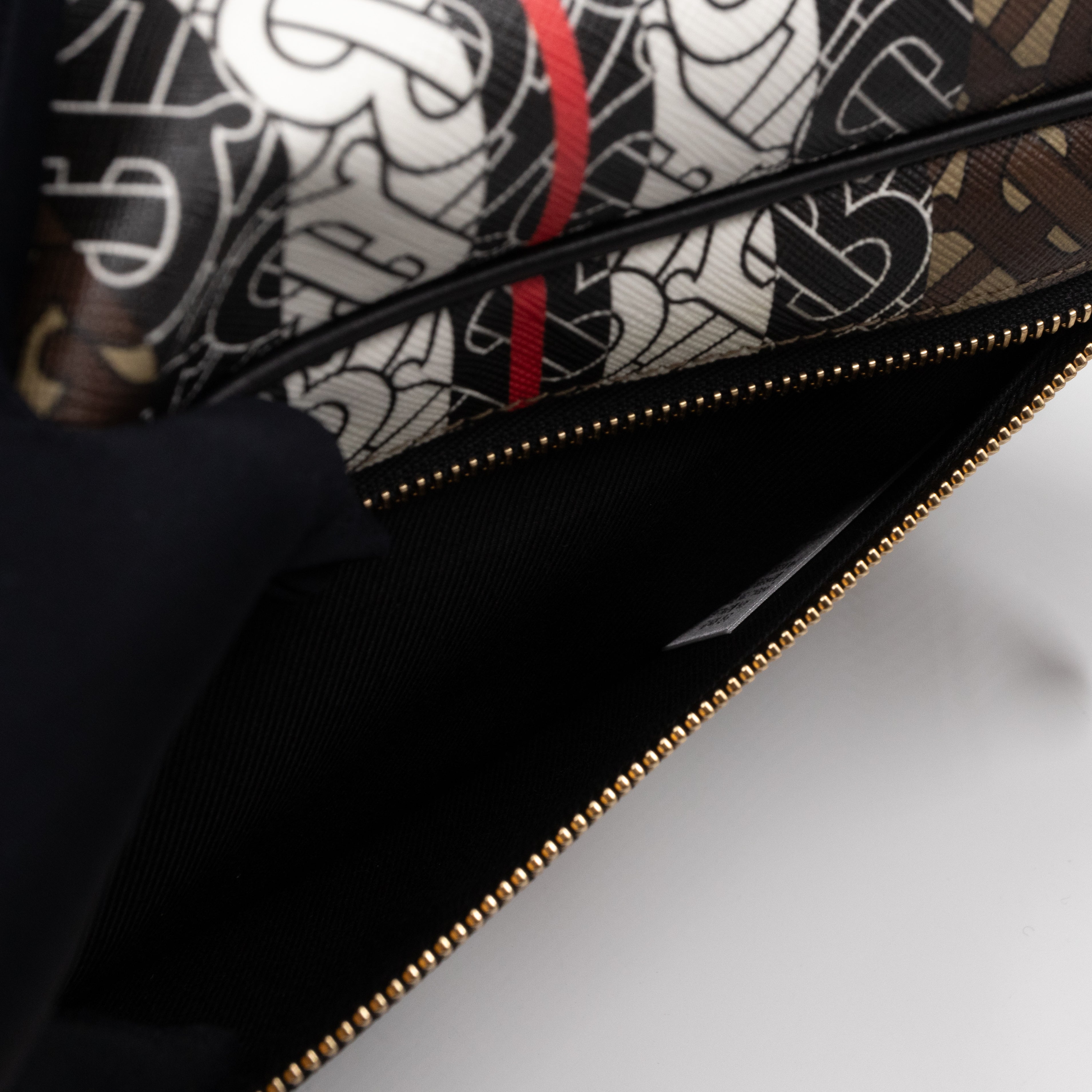 Medium TB Monogram E-canvas Bum Bag
