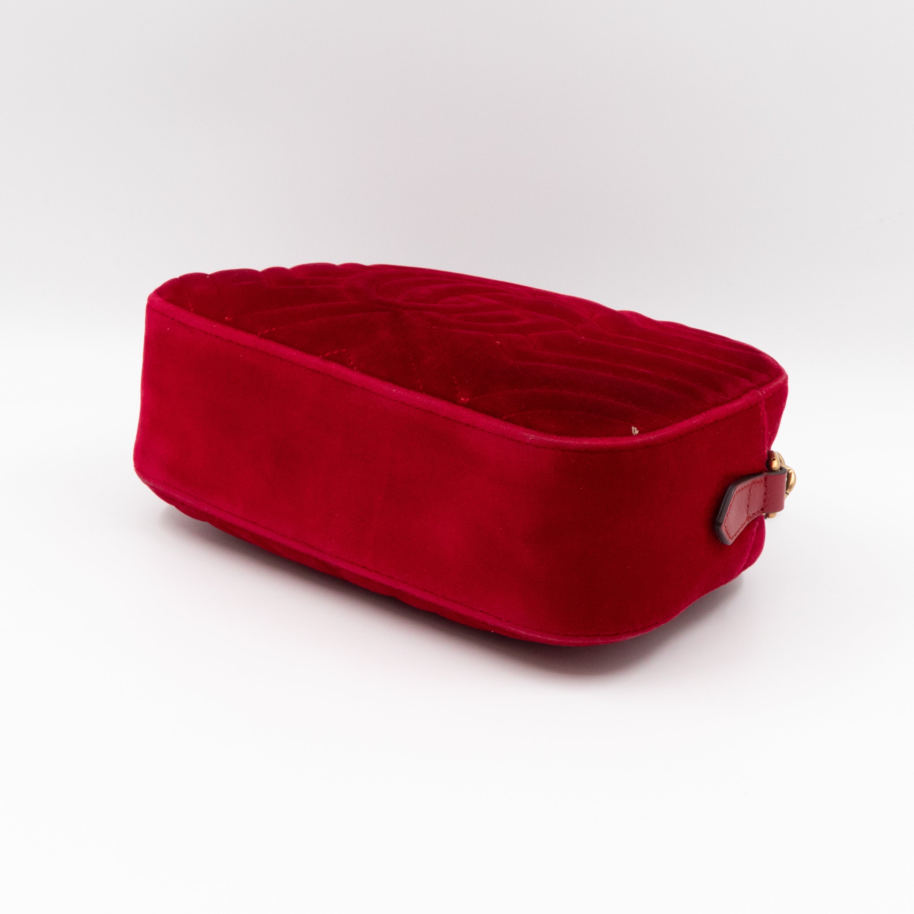 GG Marmont Mini Red Velvet