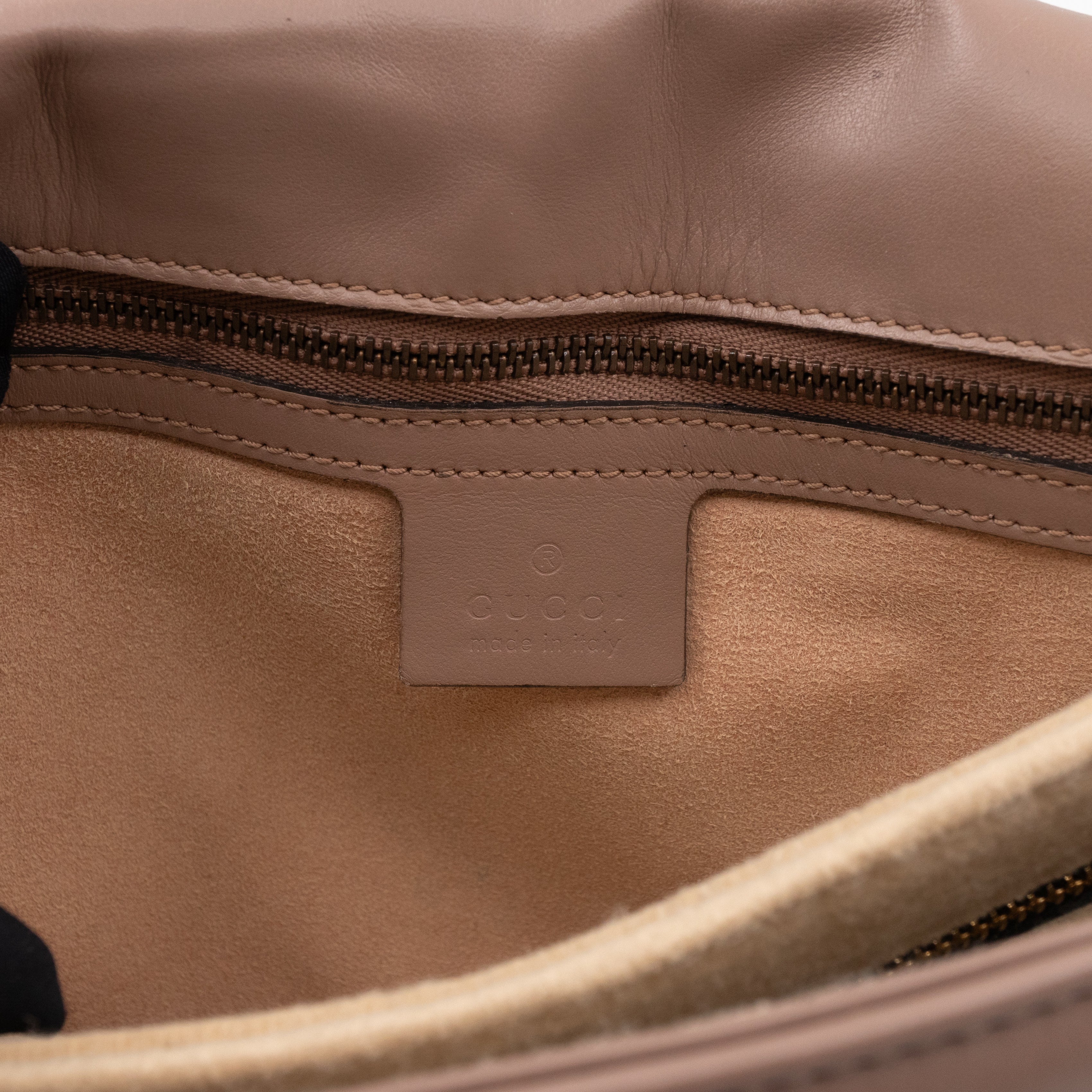 GG Marmont Medium Shoulder Bag Dusty Pink Leather