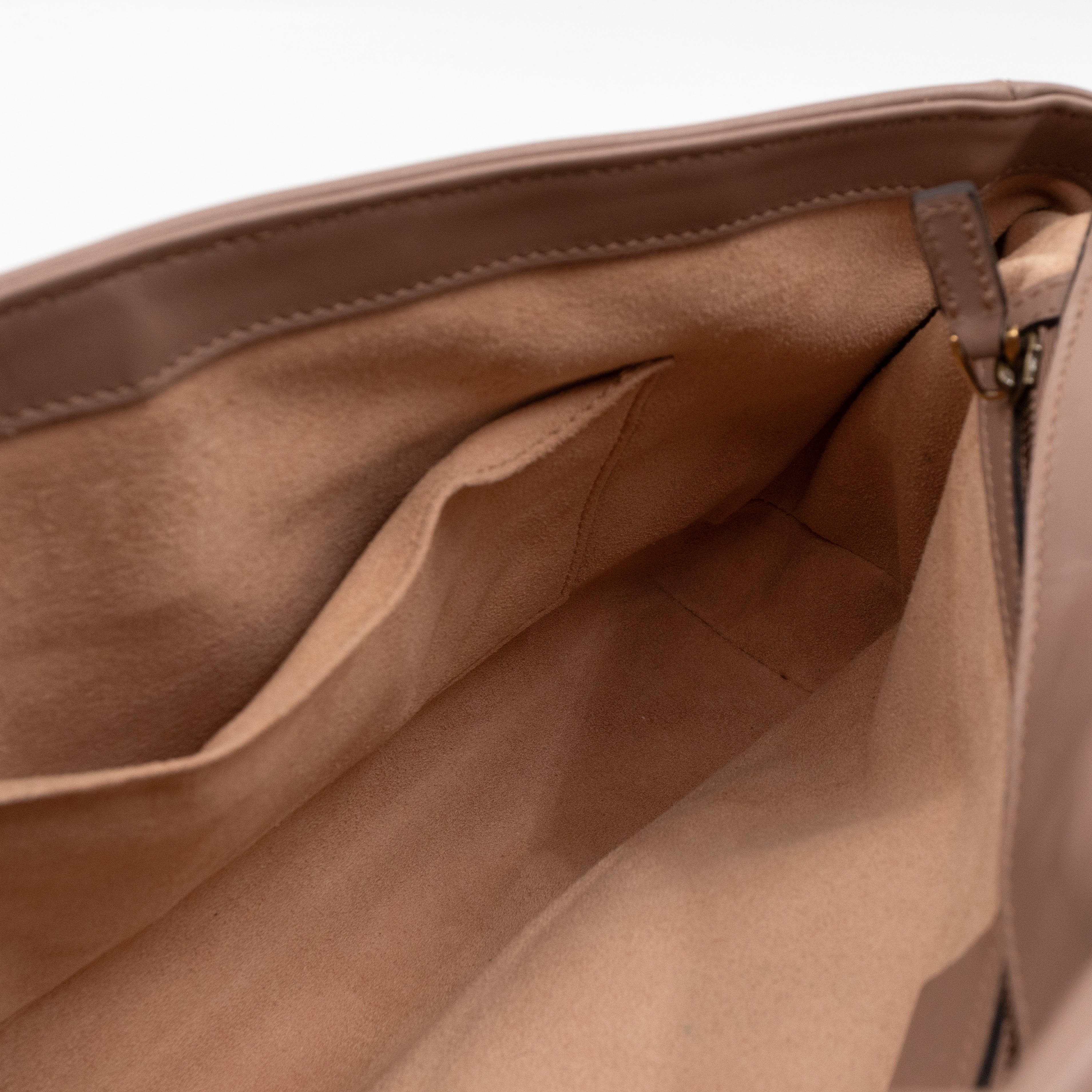 GG Marmont Medium Shoulder Bag Dusty Pink Leather