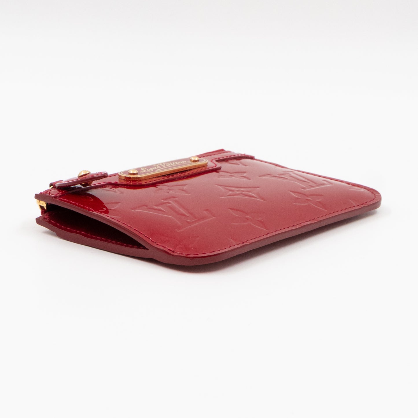 Key Pouch Vernis Red
