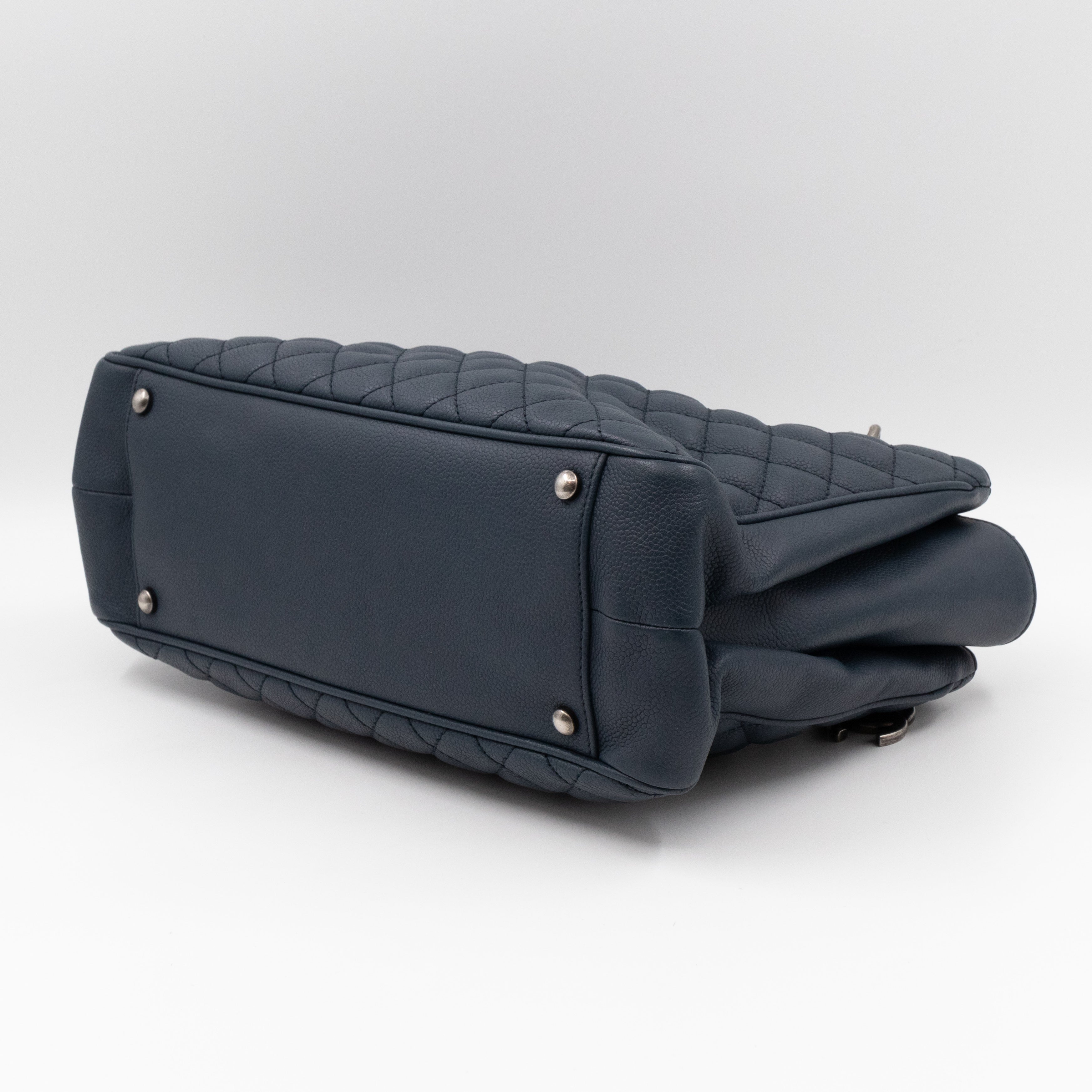 Rock In Rome Tote Bag Navy Caviar