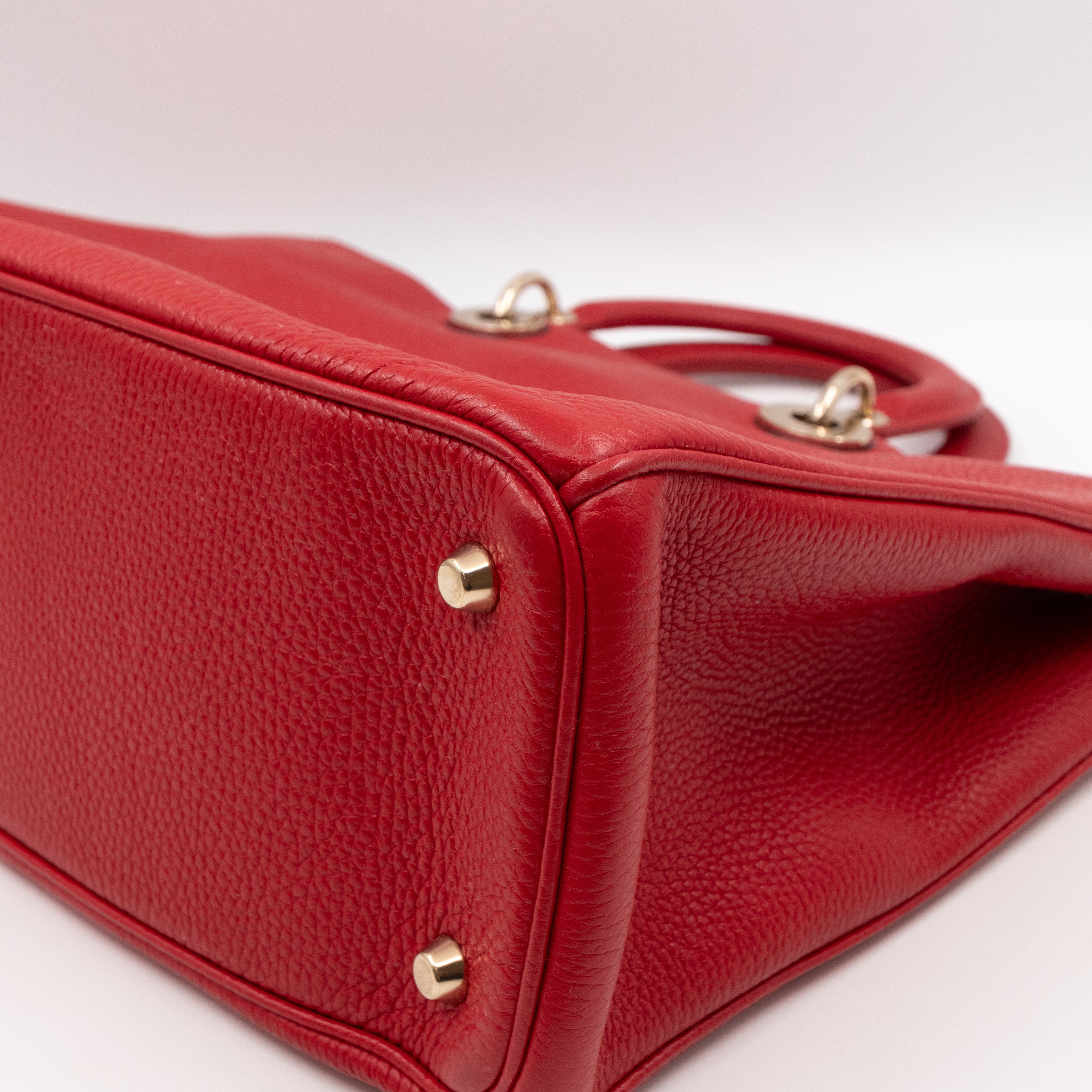 Diorissimo Medium Red Leather