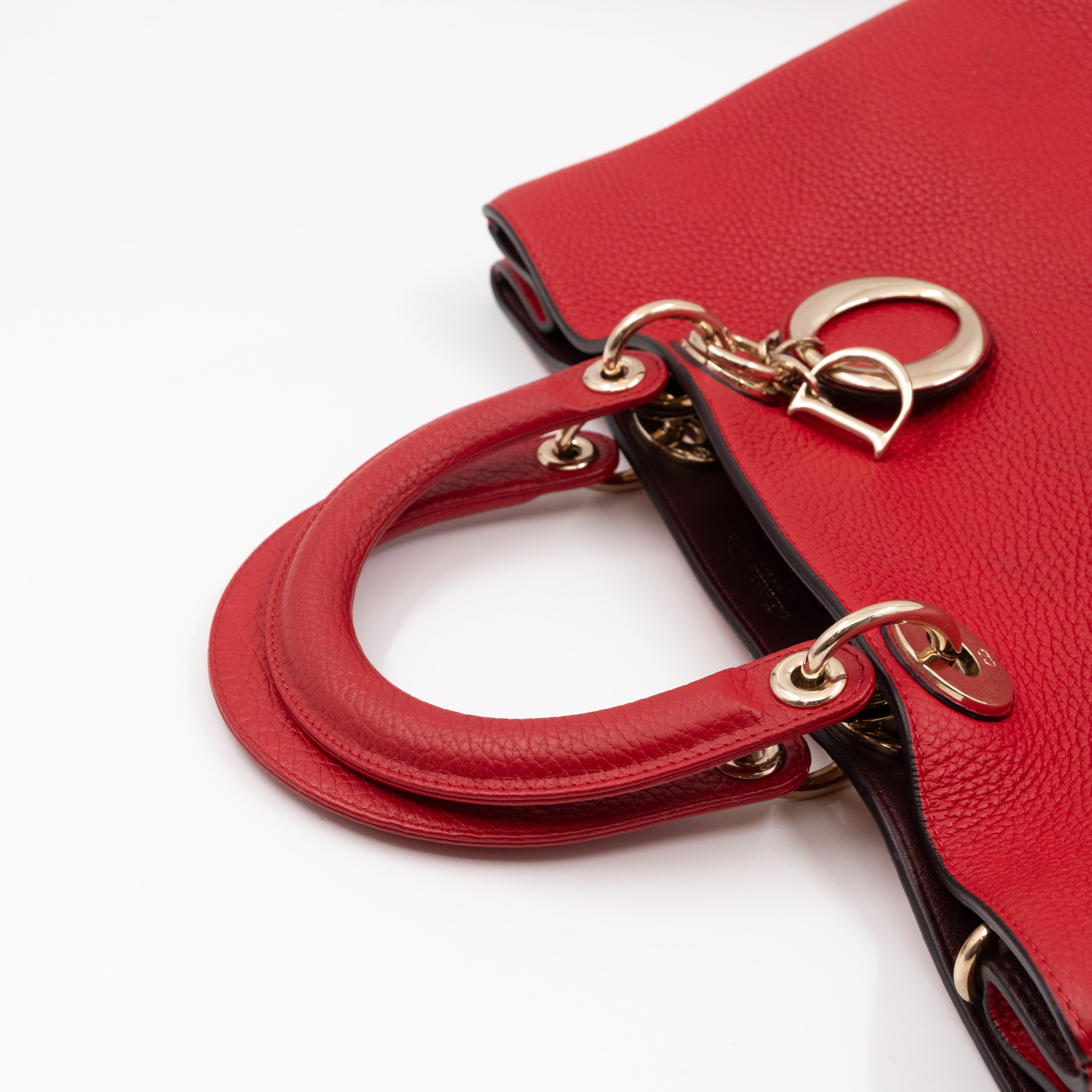 Diorissimo Medium Red Leather