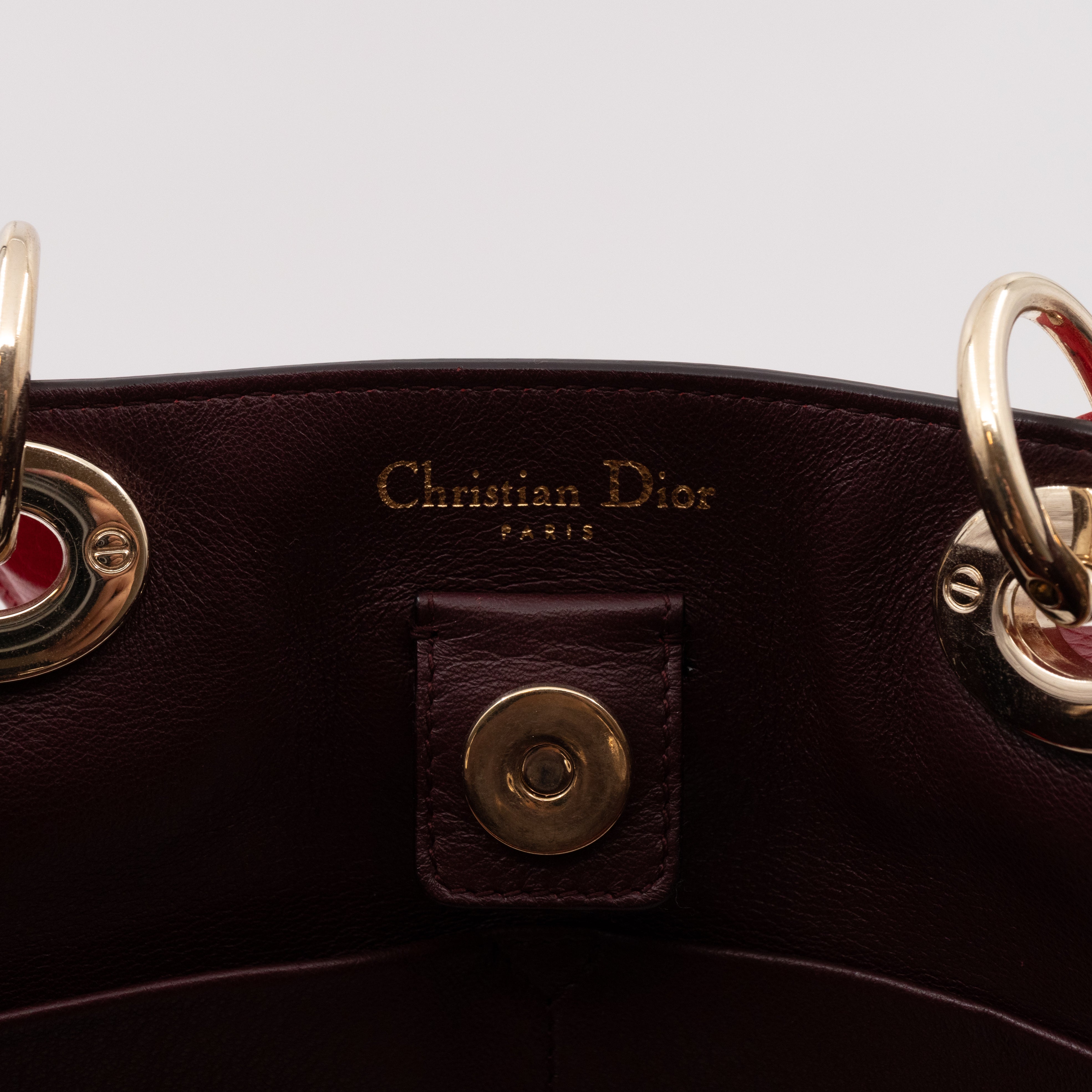 Diorissimo Medium Red Leather
