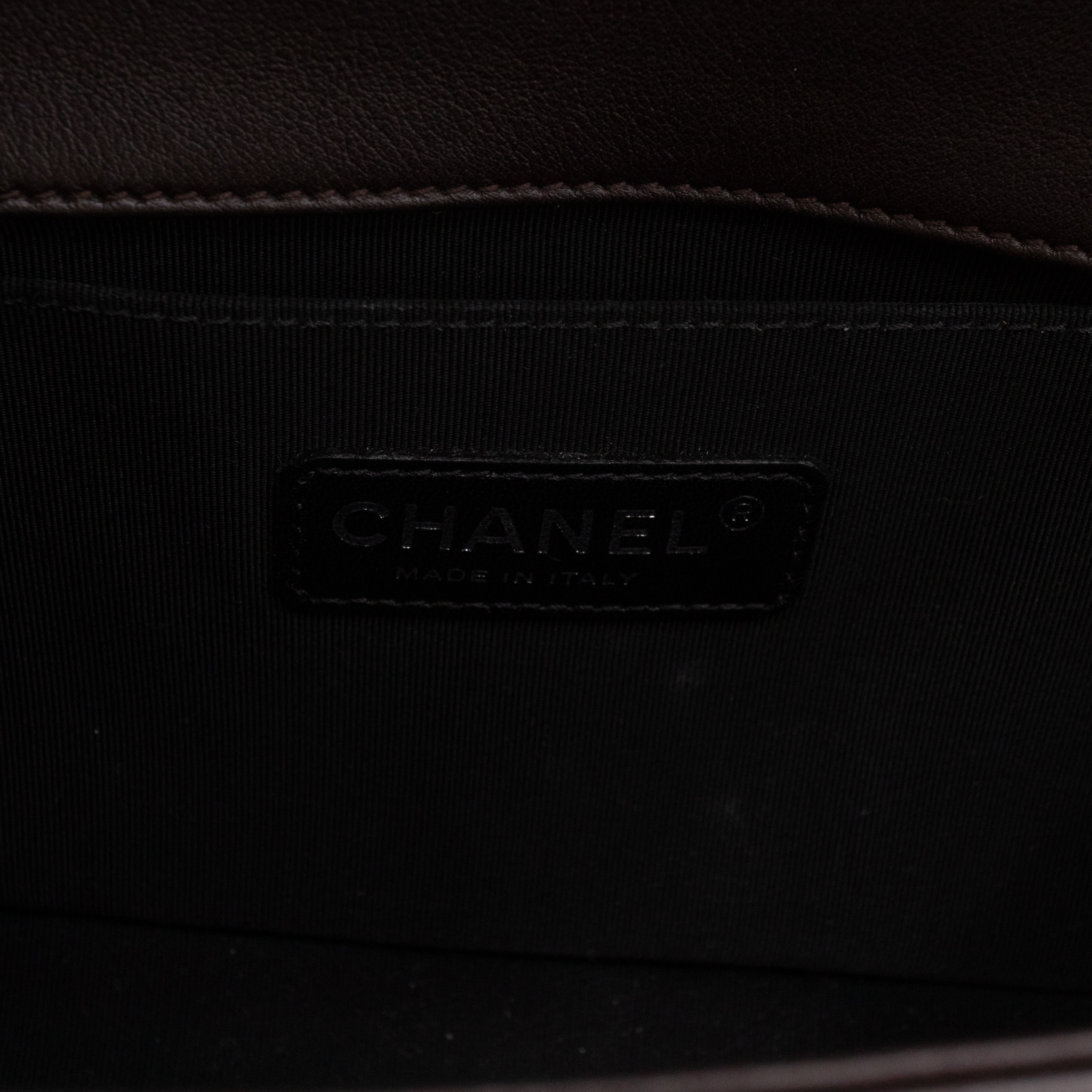 Cordoba Boy Bag Medium Dallas Paris Brown Engraved Leather