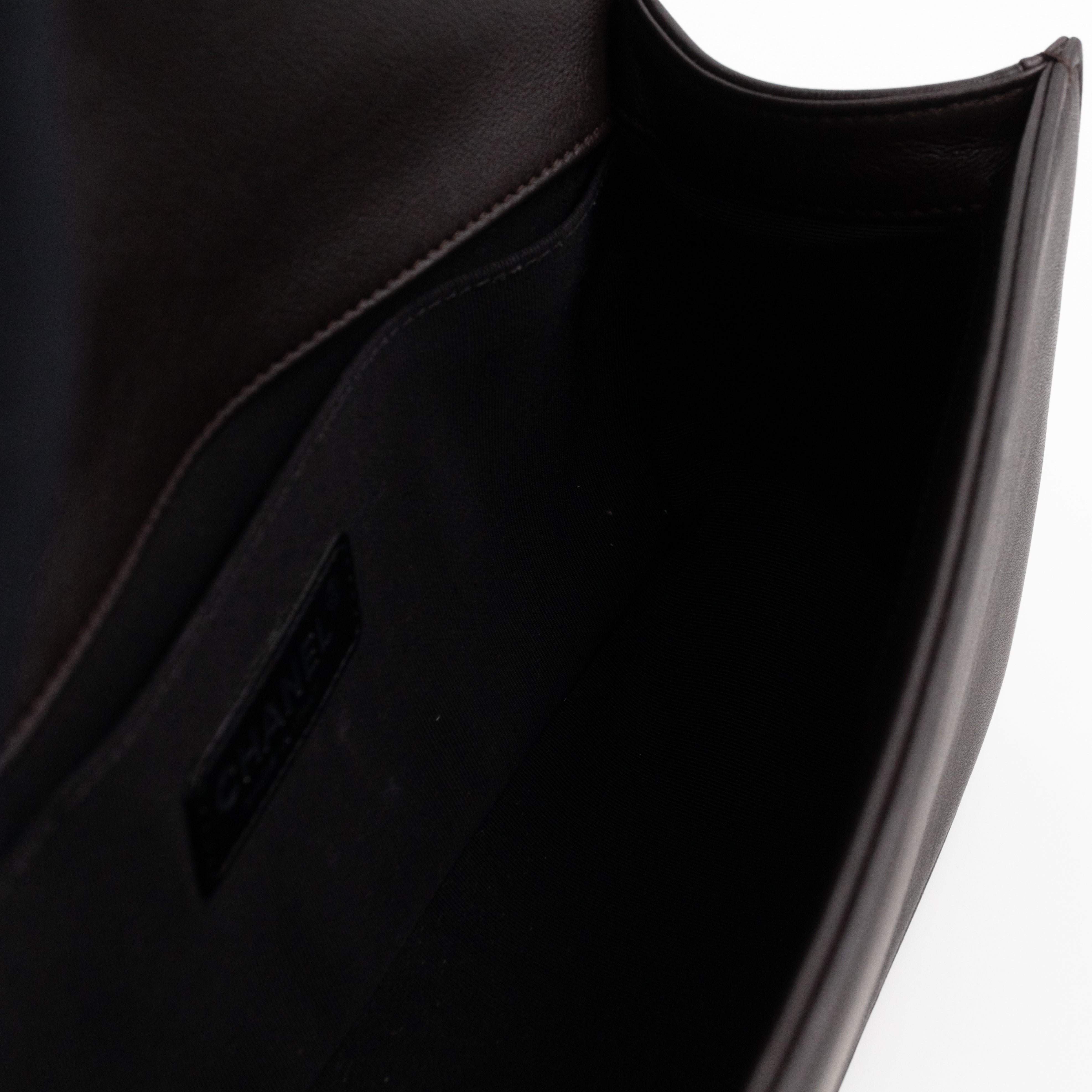 Cordoba Boy Bag Medium Dallas Paris Brown Engraved Leather