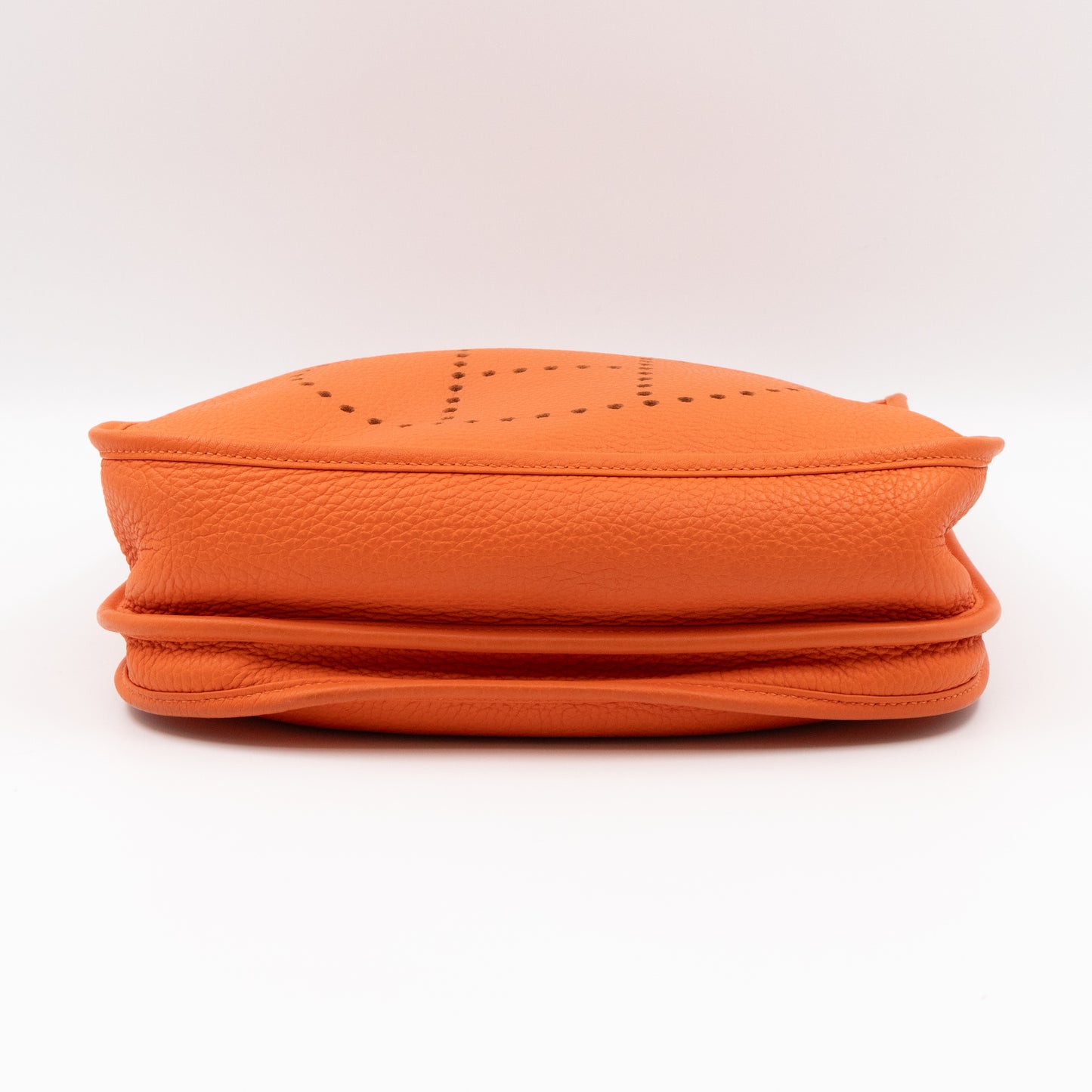 Evelyne III 29 Orange Leather Palladium