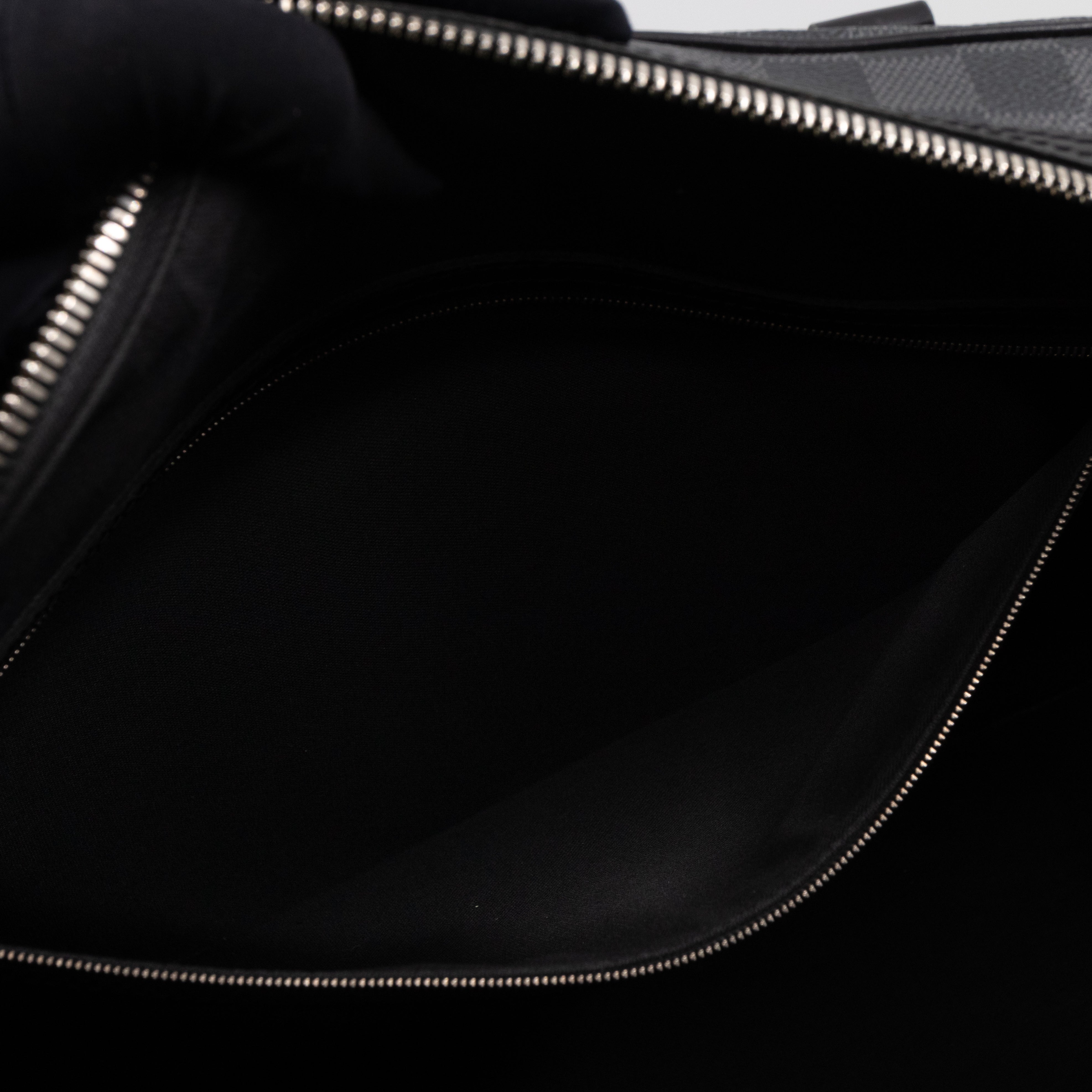 Porte Documents Voyage Damier Graphite