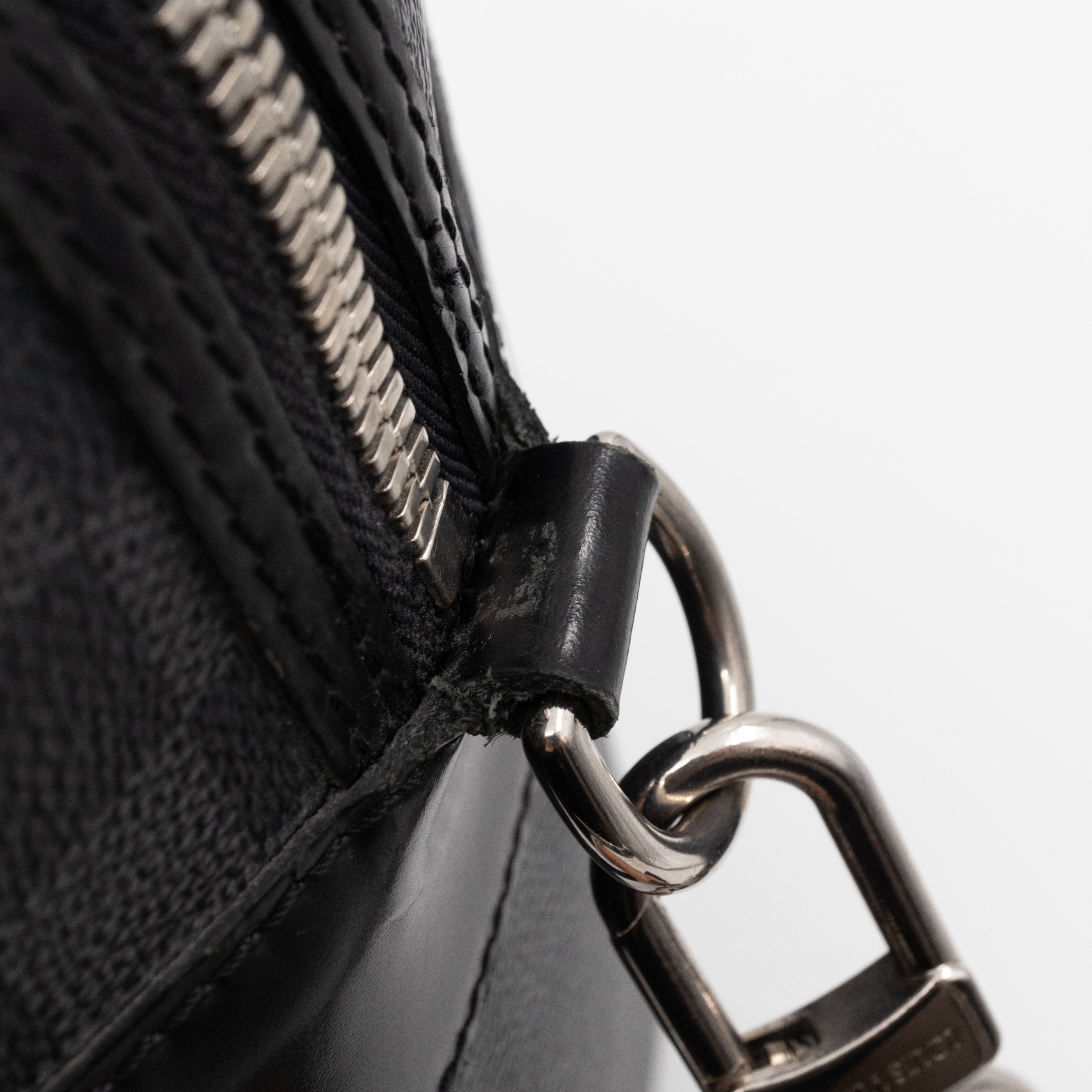 Porte Documents Voyage Damier Graphite