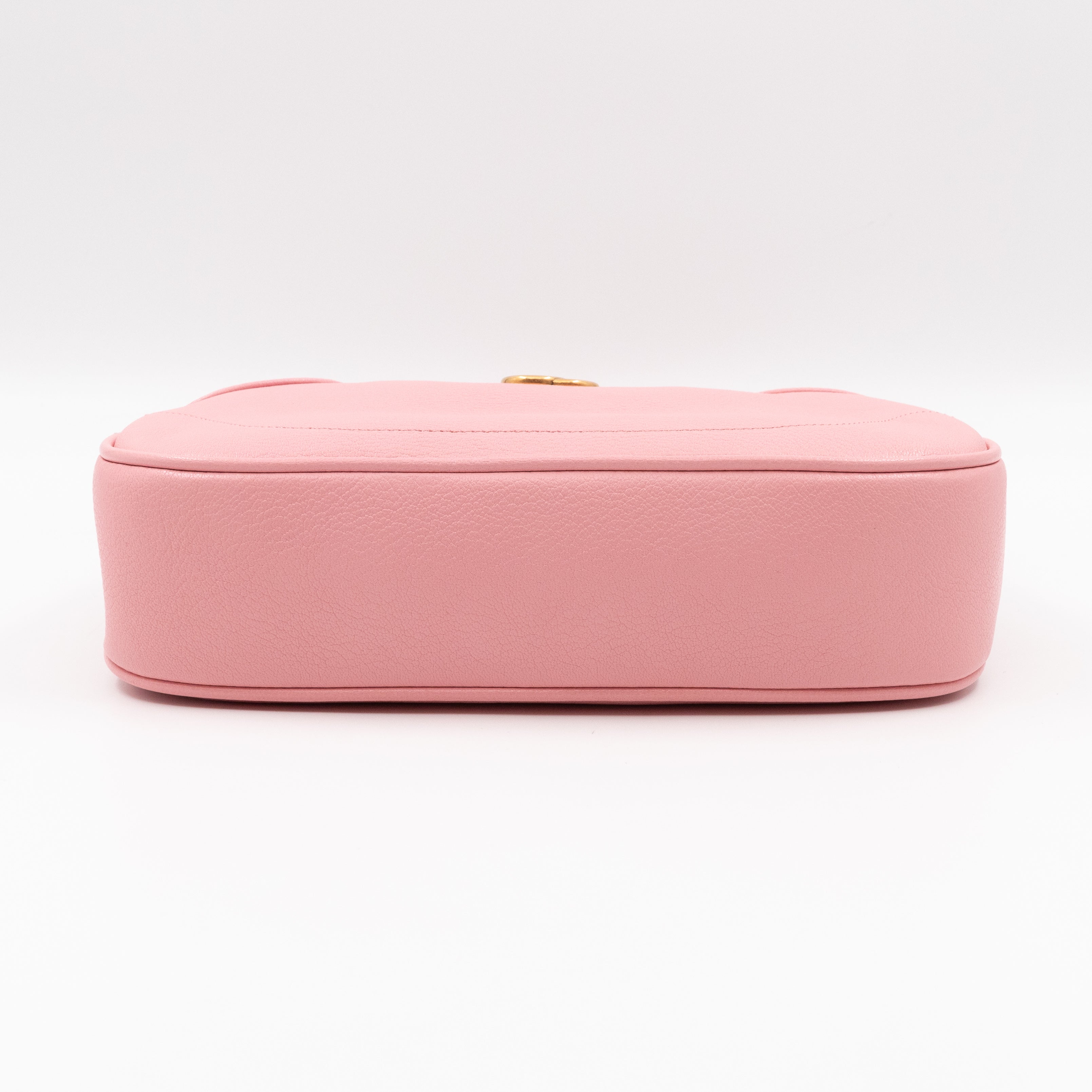 Aphrodite Small Shoulder Bag Light Pink Leather