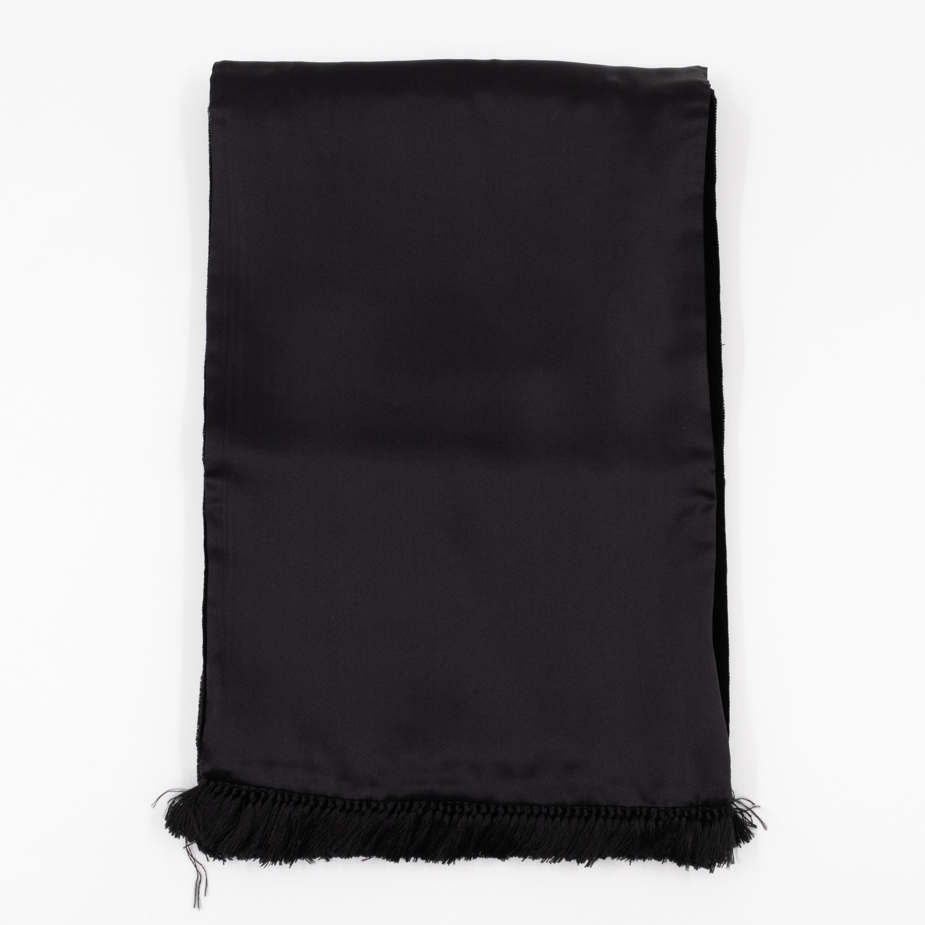 Velvet Stole Scarf Black