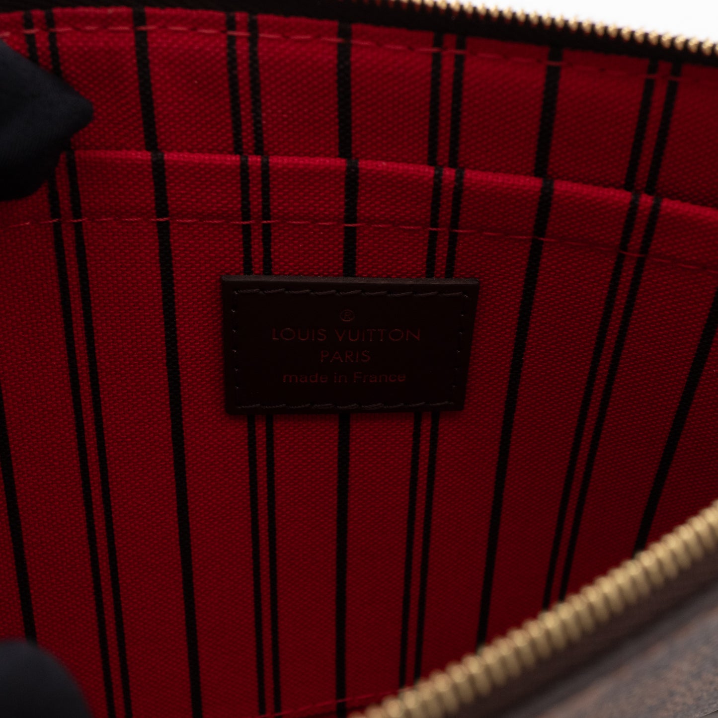 Neverfull Pochette Damier Ebene