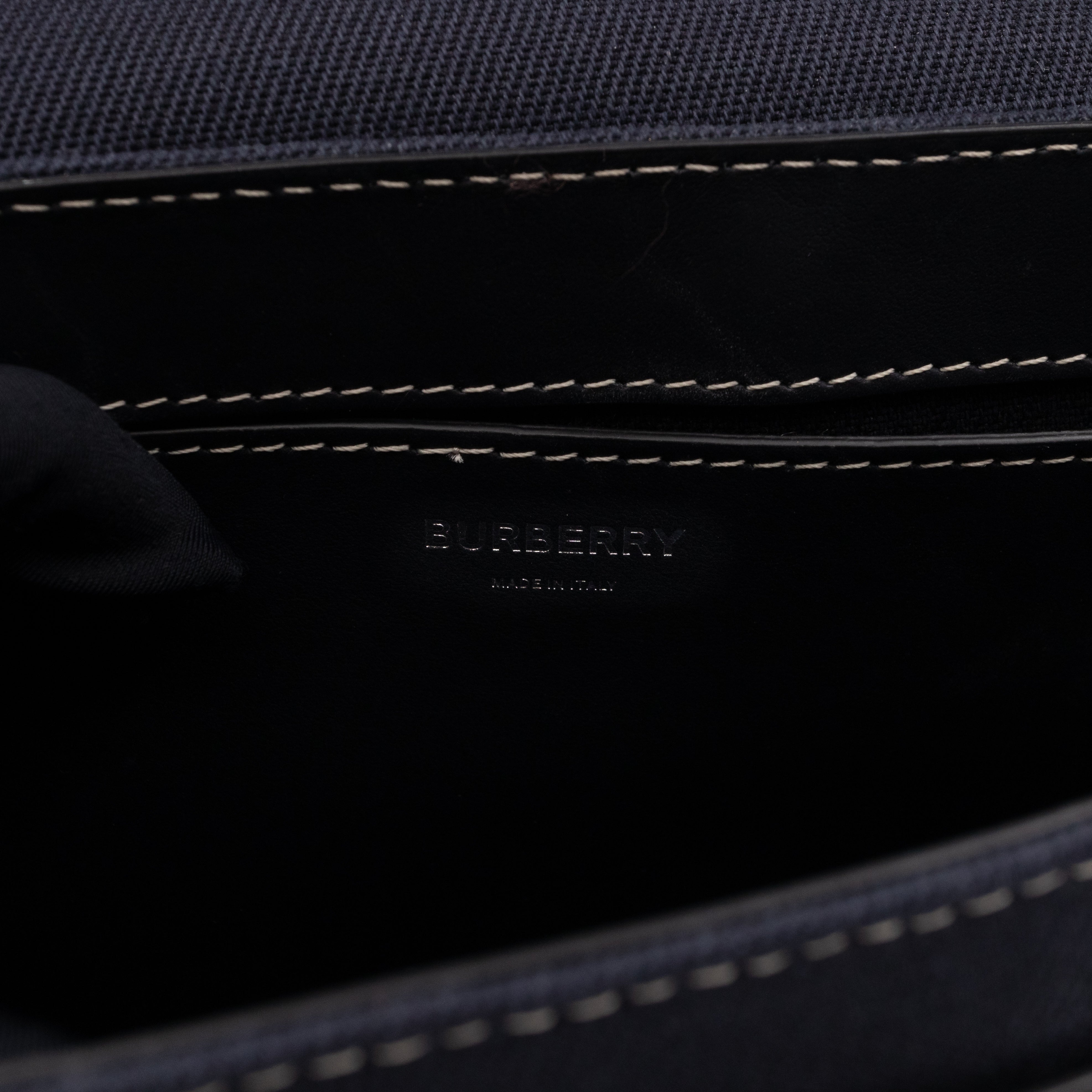 Note Shoulder Bag Navy Denim