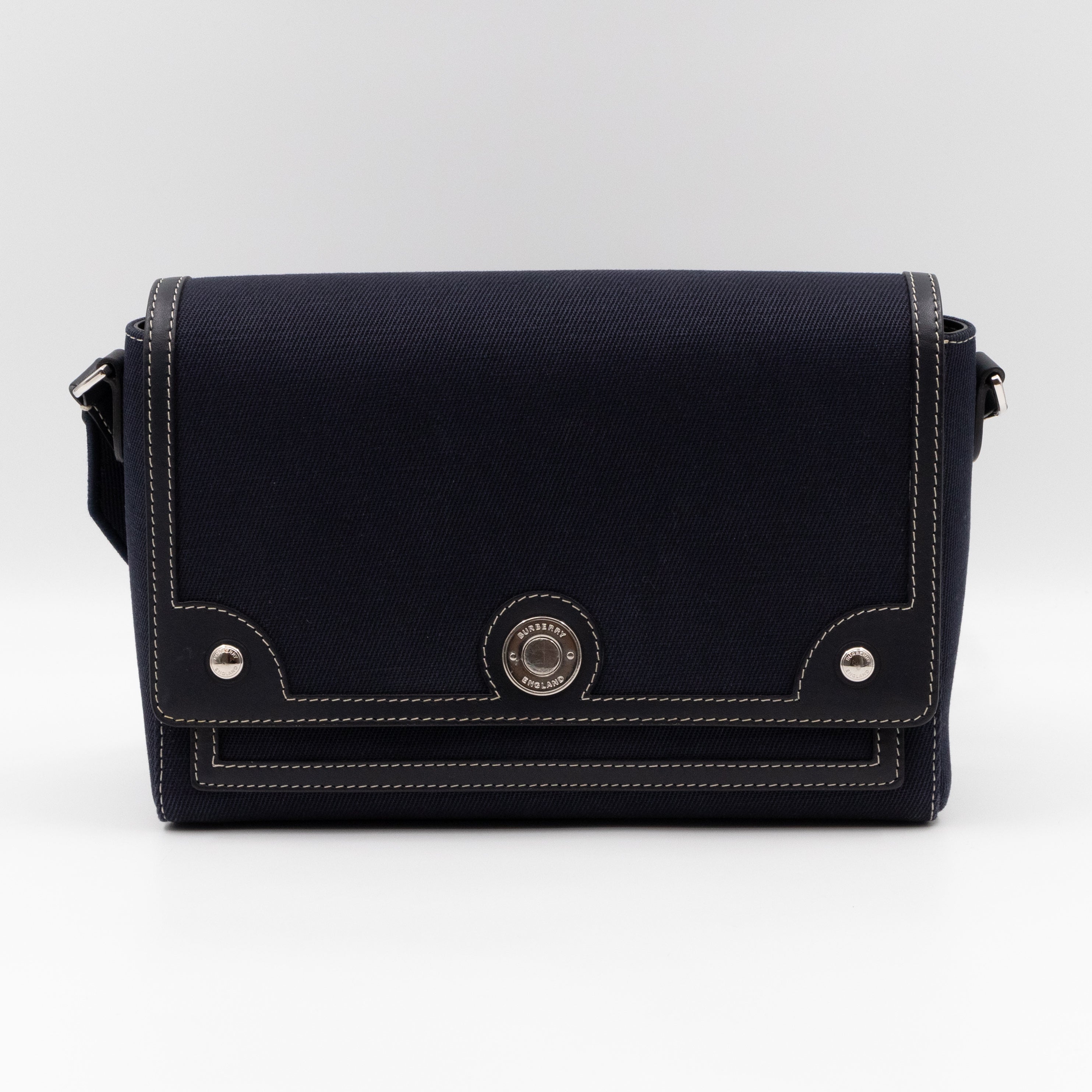 Note Shoulder Bag Navy Denim