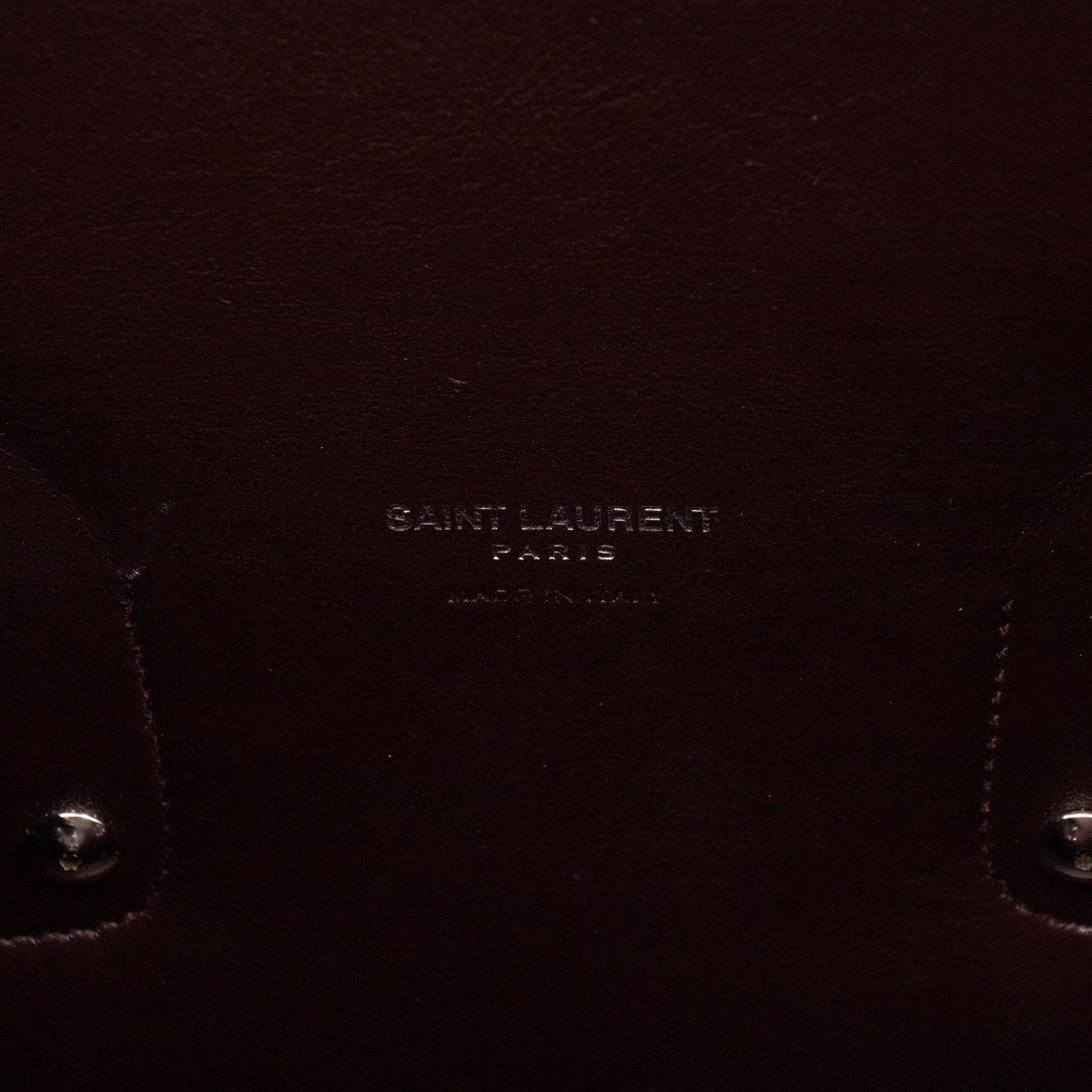 Sac de Jour Small Burgundy Leather