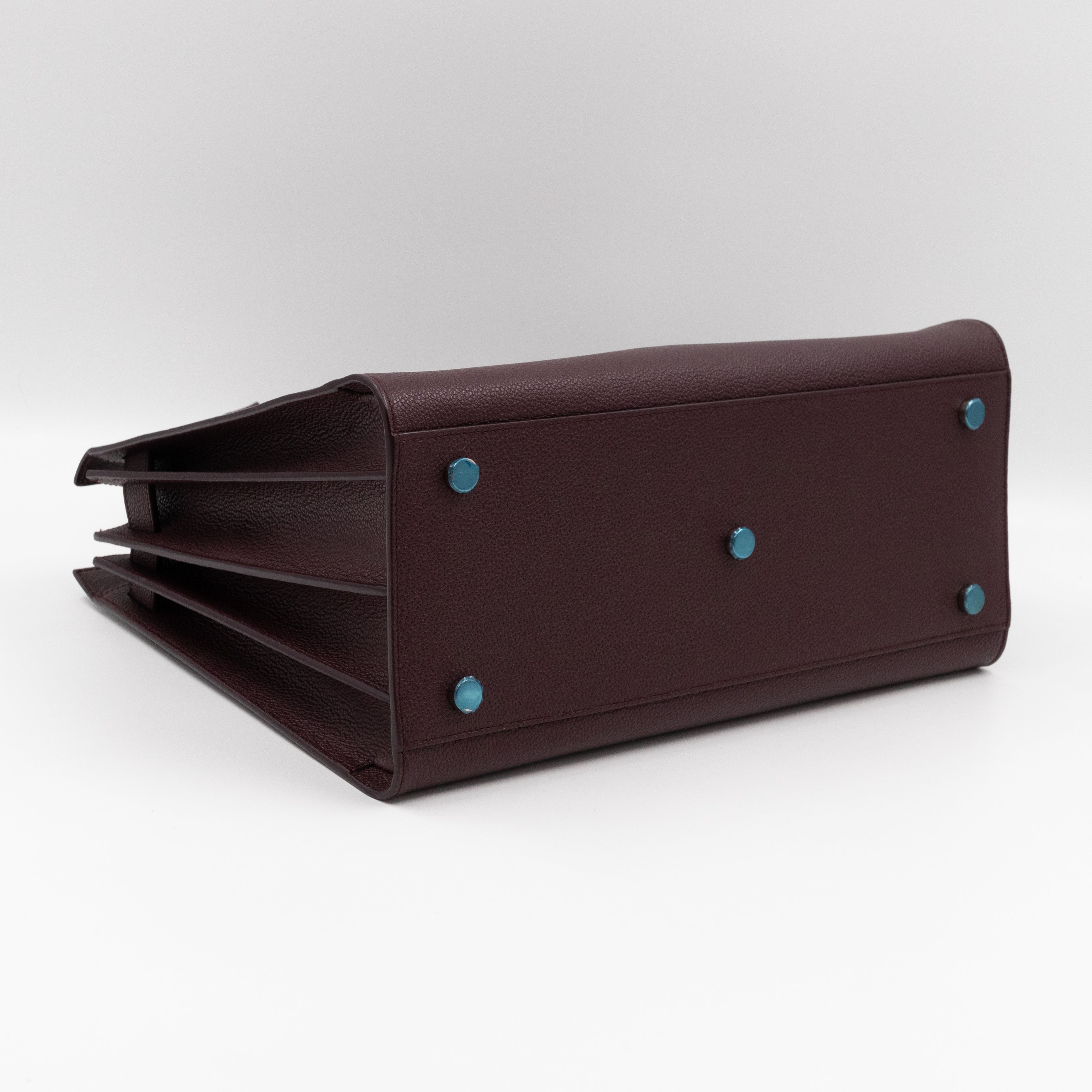 Sac de Jour Small Burgundy Leather