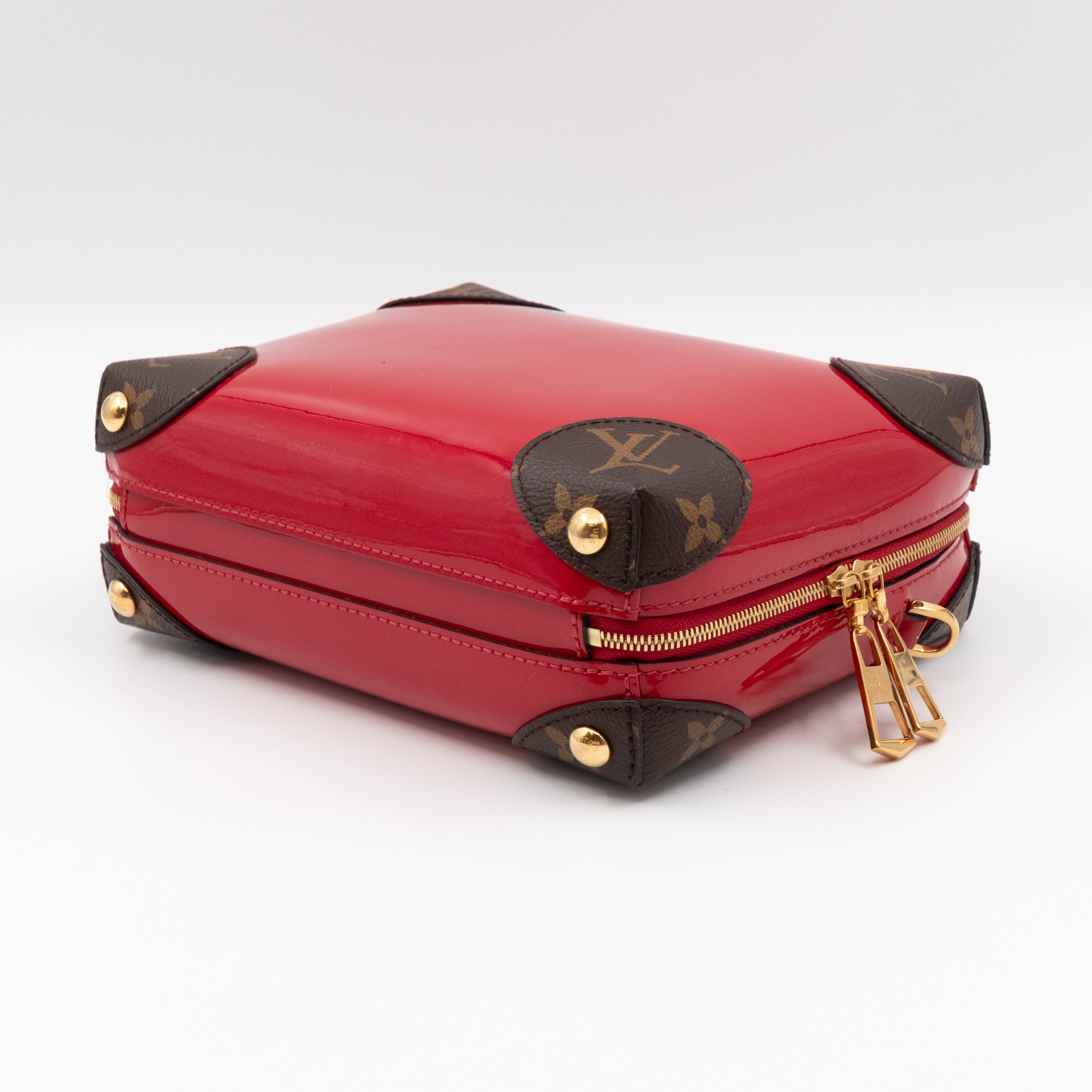 Venice Patent Miroir Scarlet Monogram