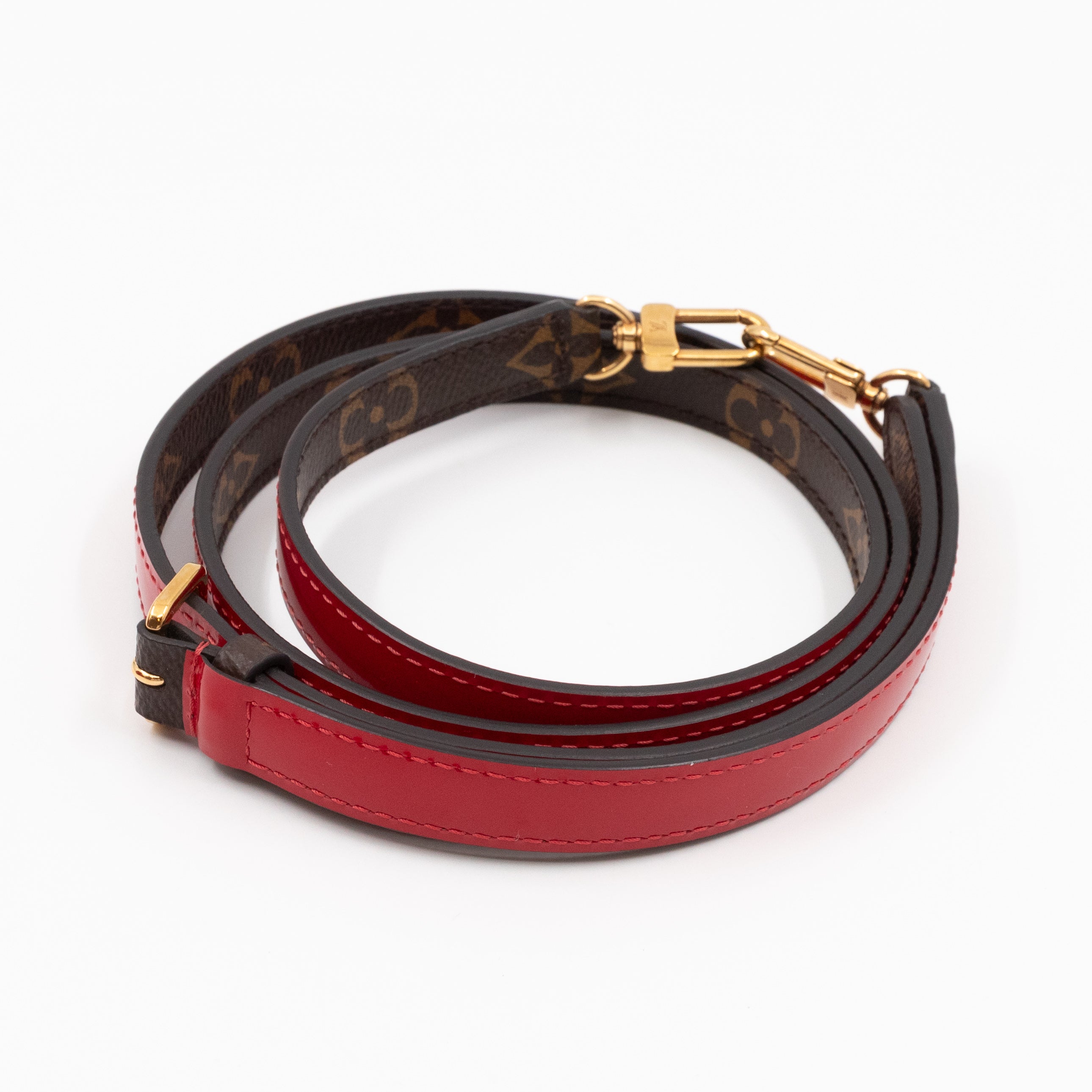 Venice Patent Miroir Scarlet Monogram