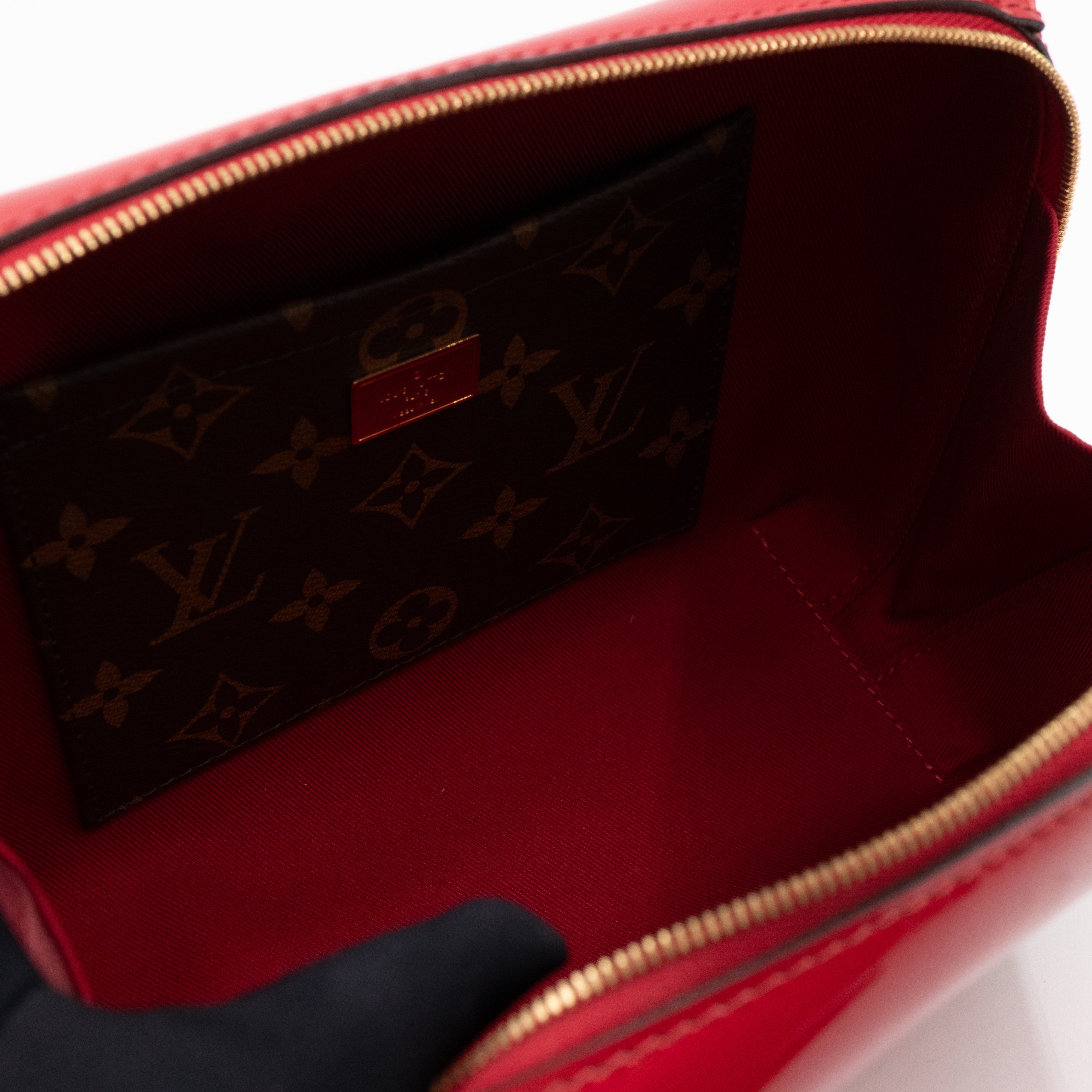 Venice Patent Miroir Scarlet Monogram