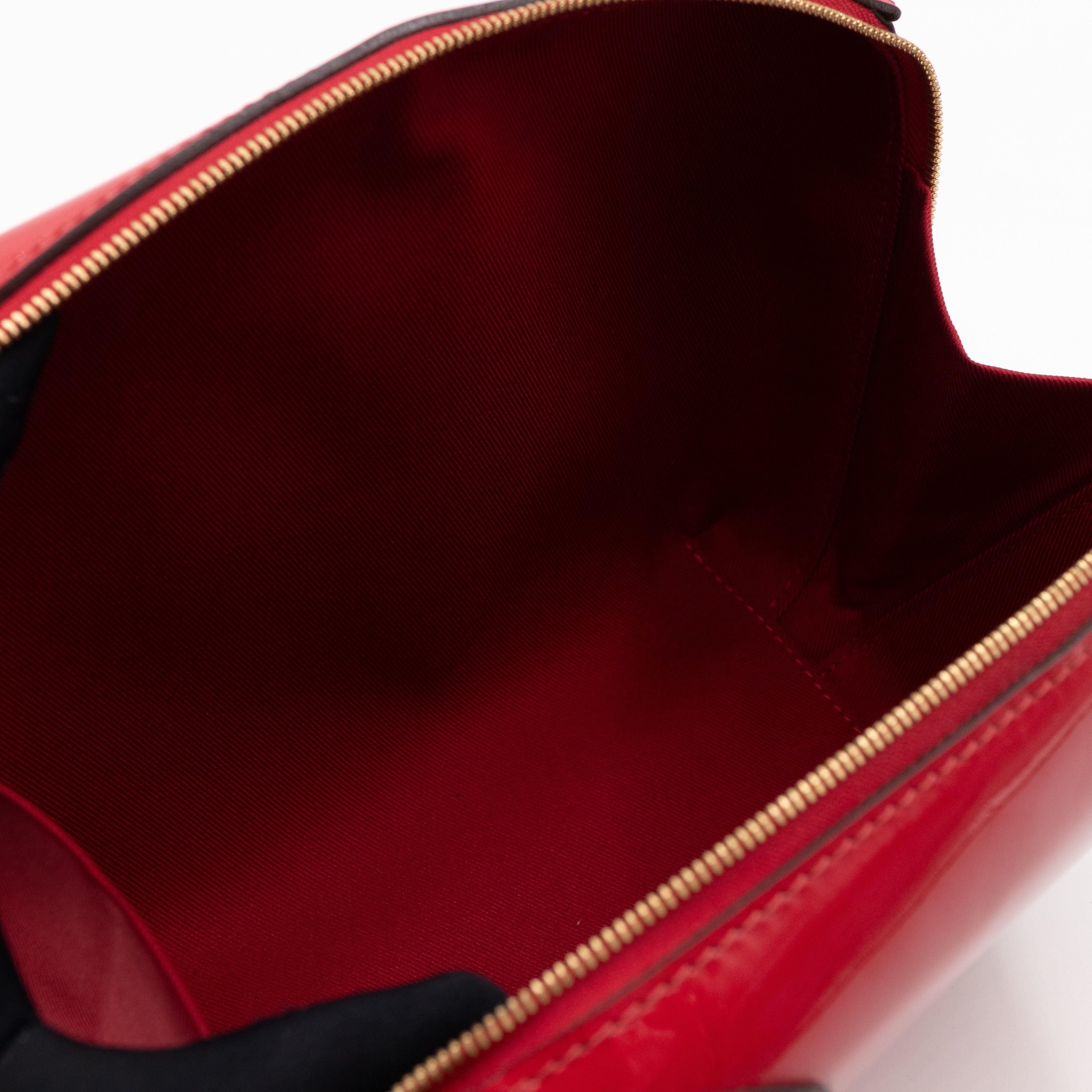 Venice Patent Miroir Scarlet Monogram