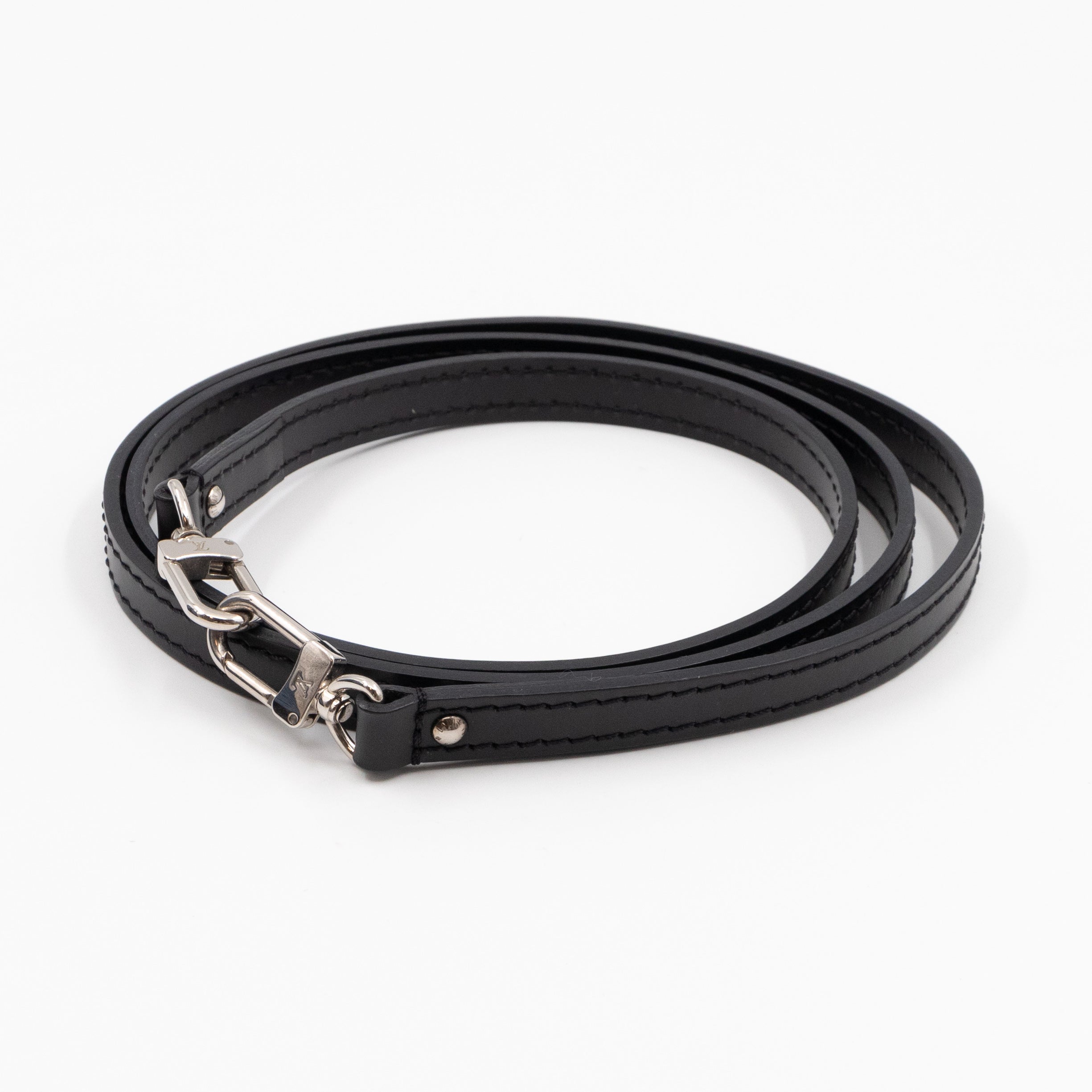 Alma BB Epi Leather Denim Blue Black