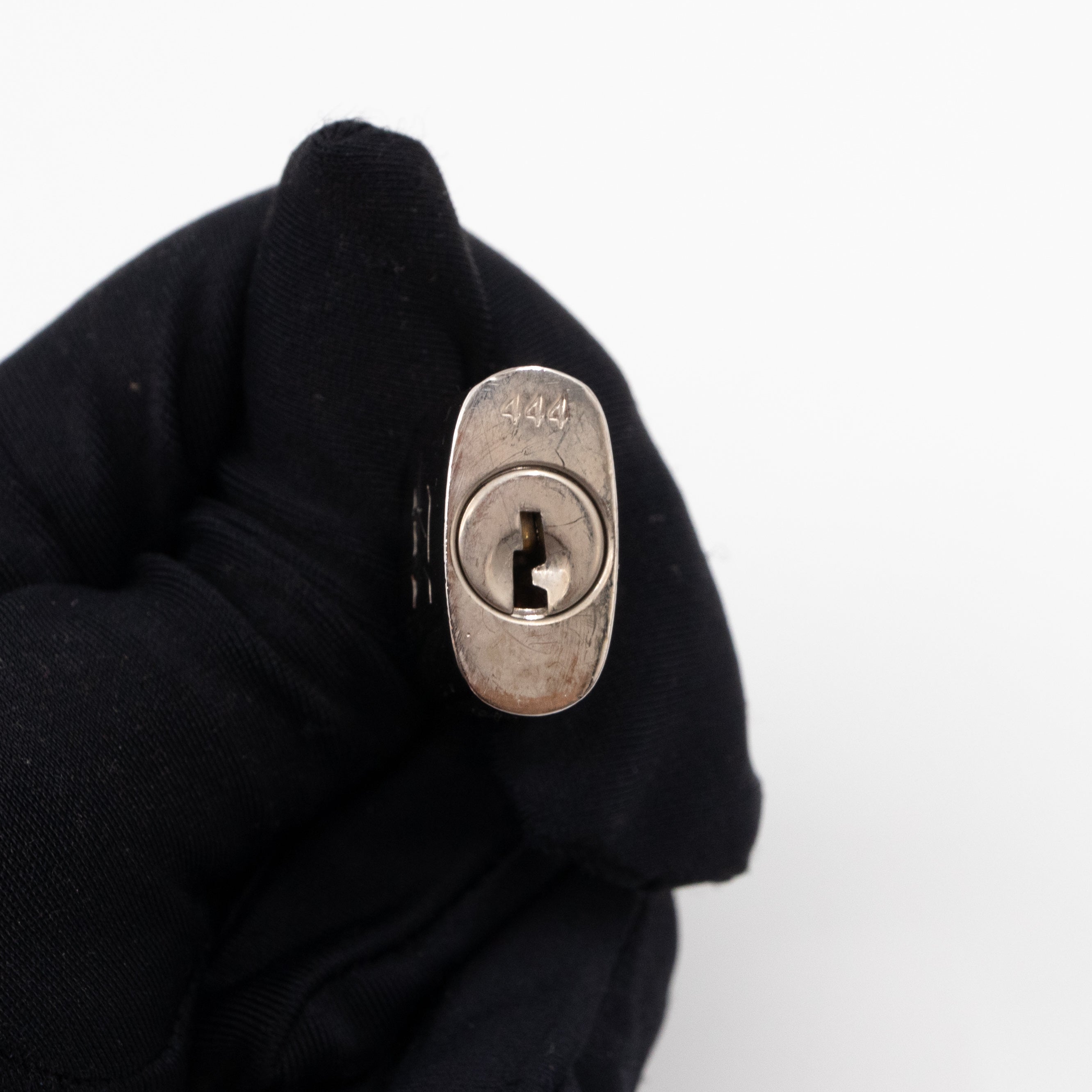 Alma BB Epi Leather Denim Blue Black