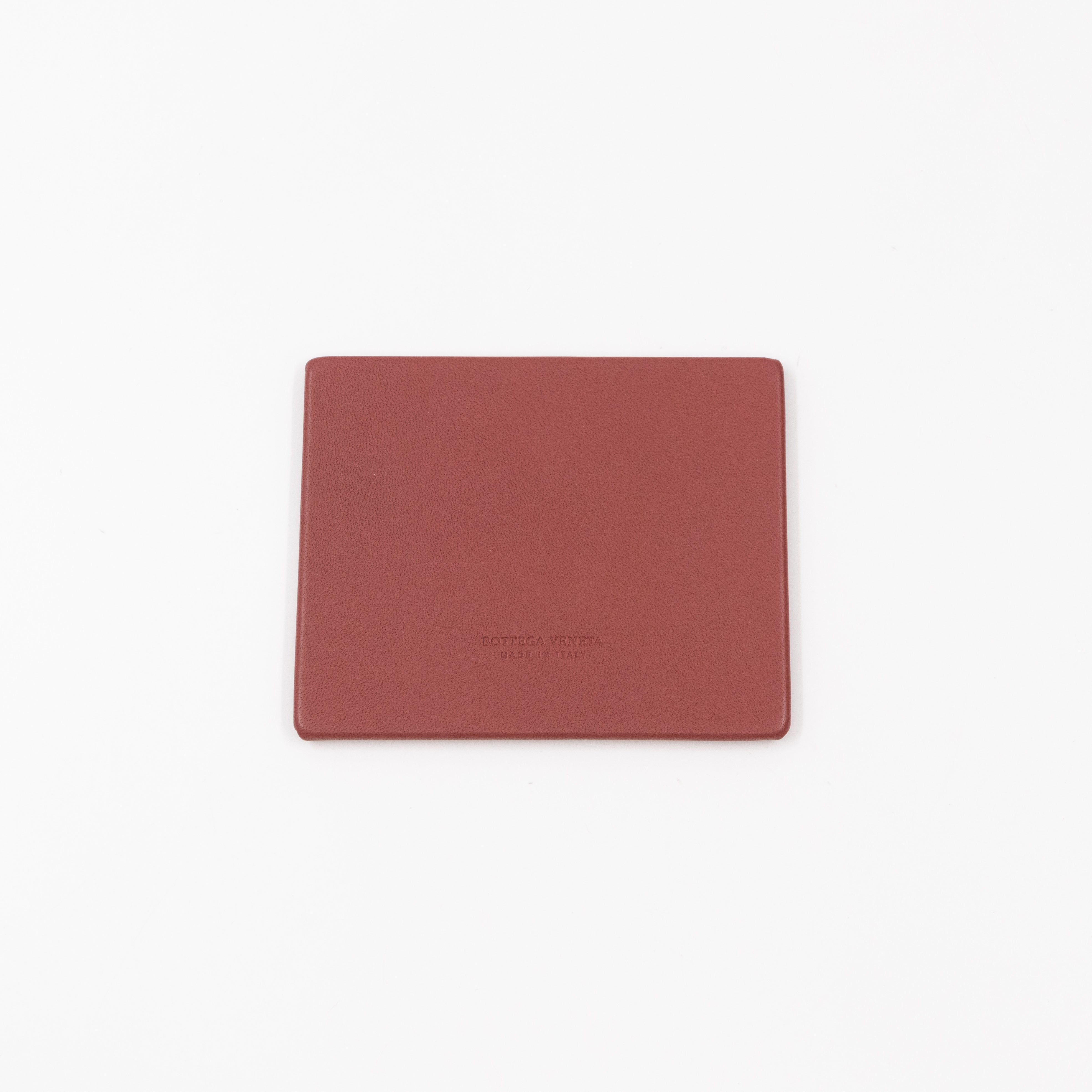 Large Convertible Tote Bag Intrecciato Brick Brown Leather