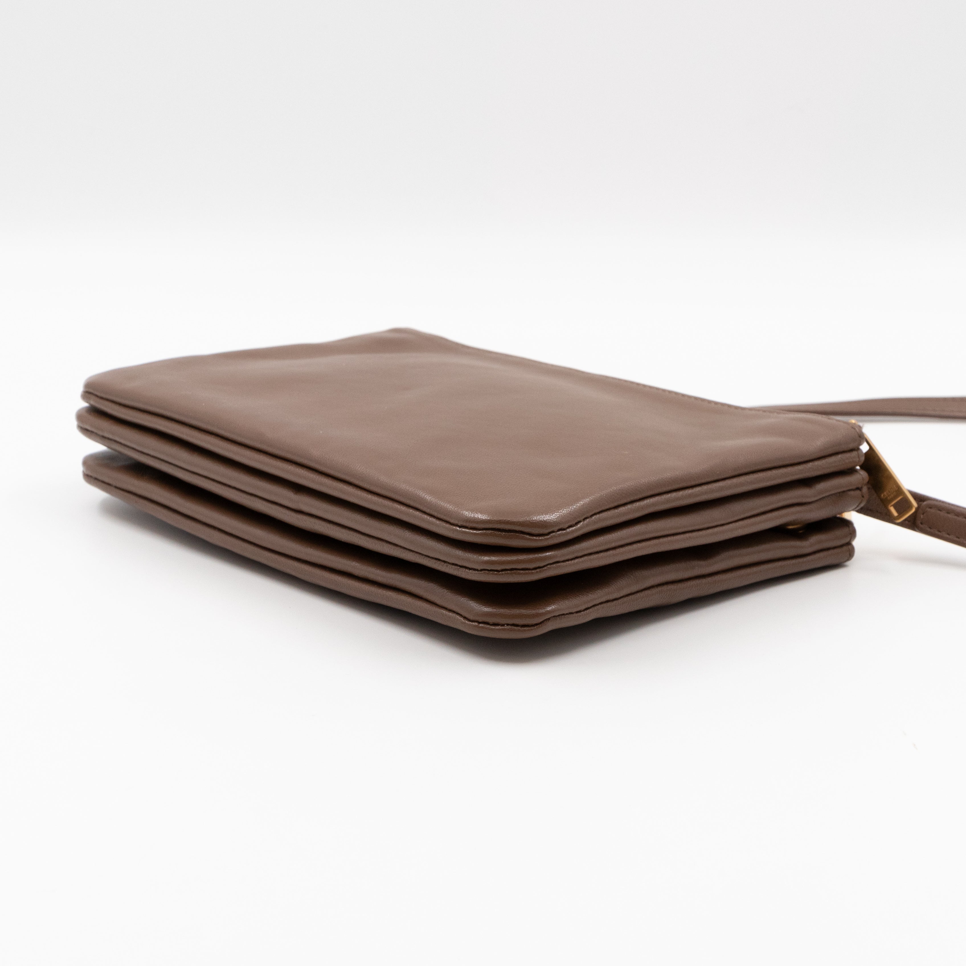 Trio Bag Brown Leather
